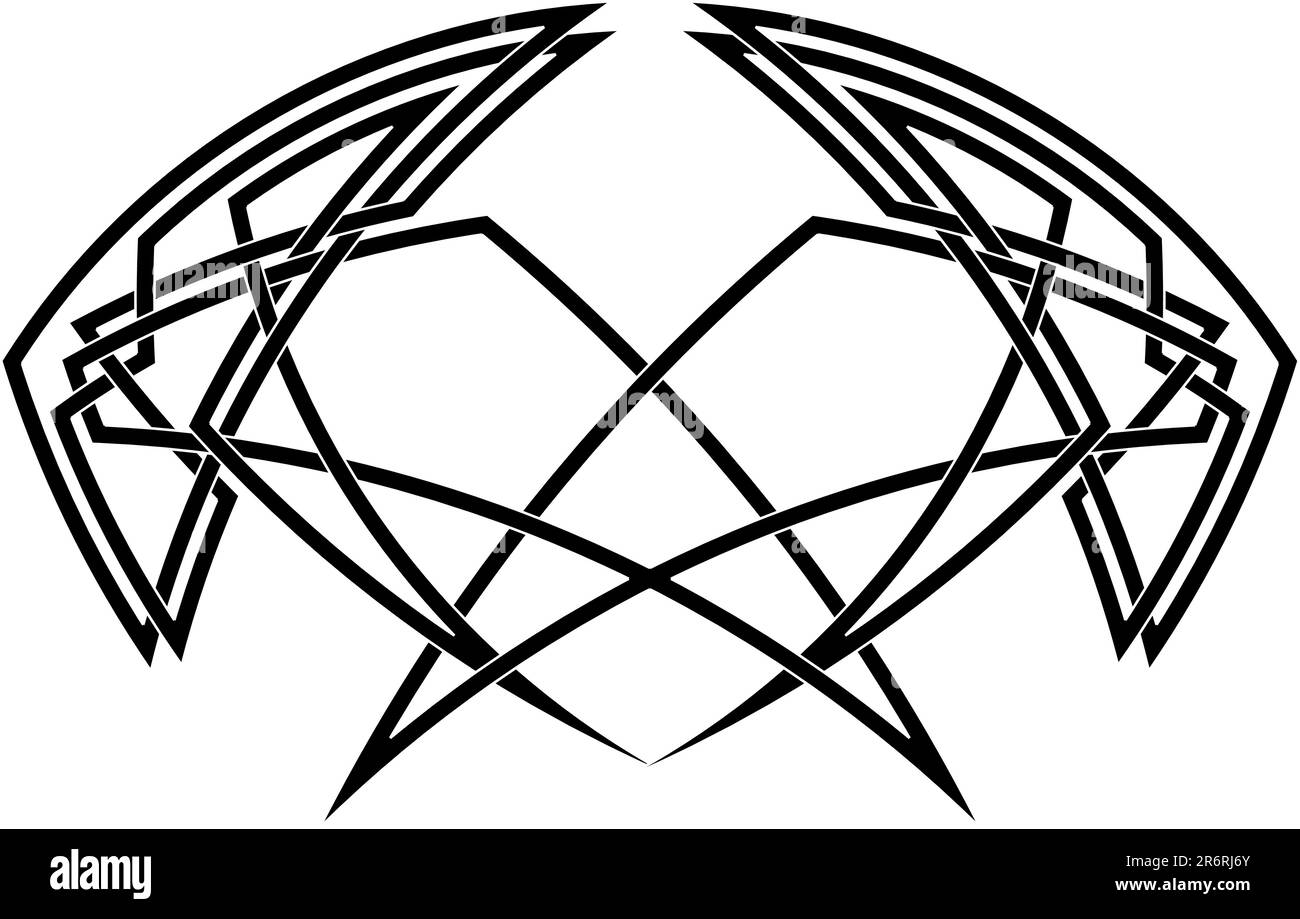 Fichier vectoriel du nœud celtique Illustration de Vecteur