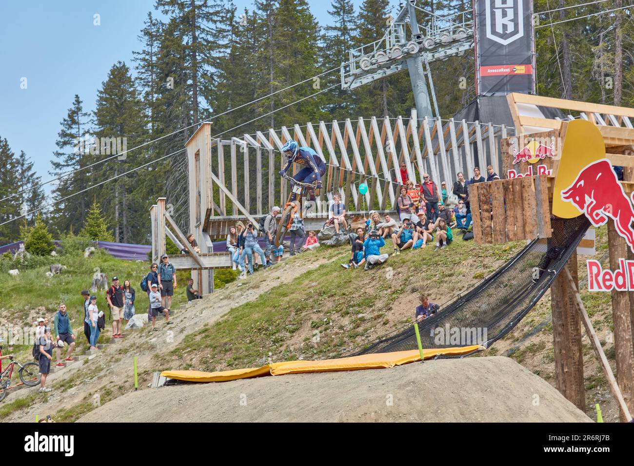 Lenzerheide, Suisse, 10th juin 2023, demi-finale, David Hajek/Alamy Live News Banque D'Images