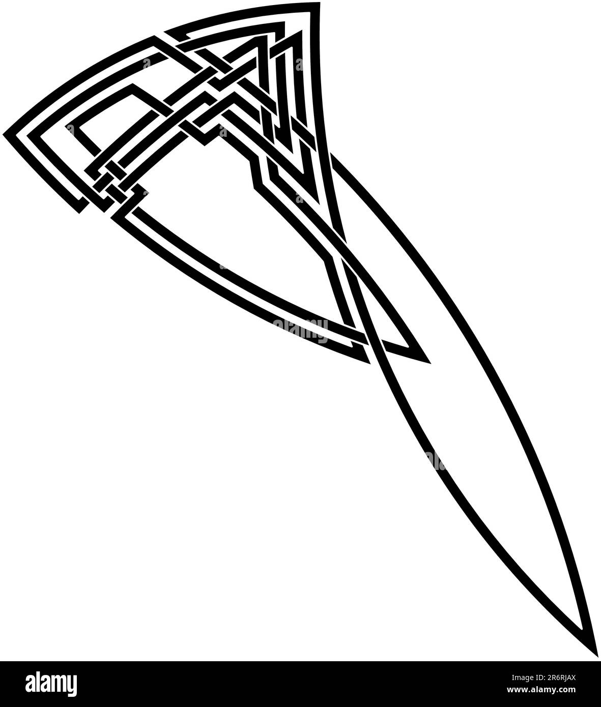 Fichier vectoriel du nœud celtique Illustration de Vecteur