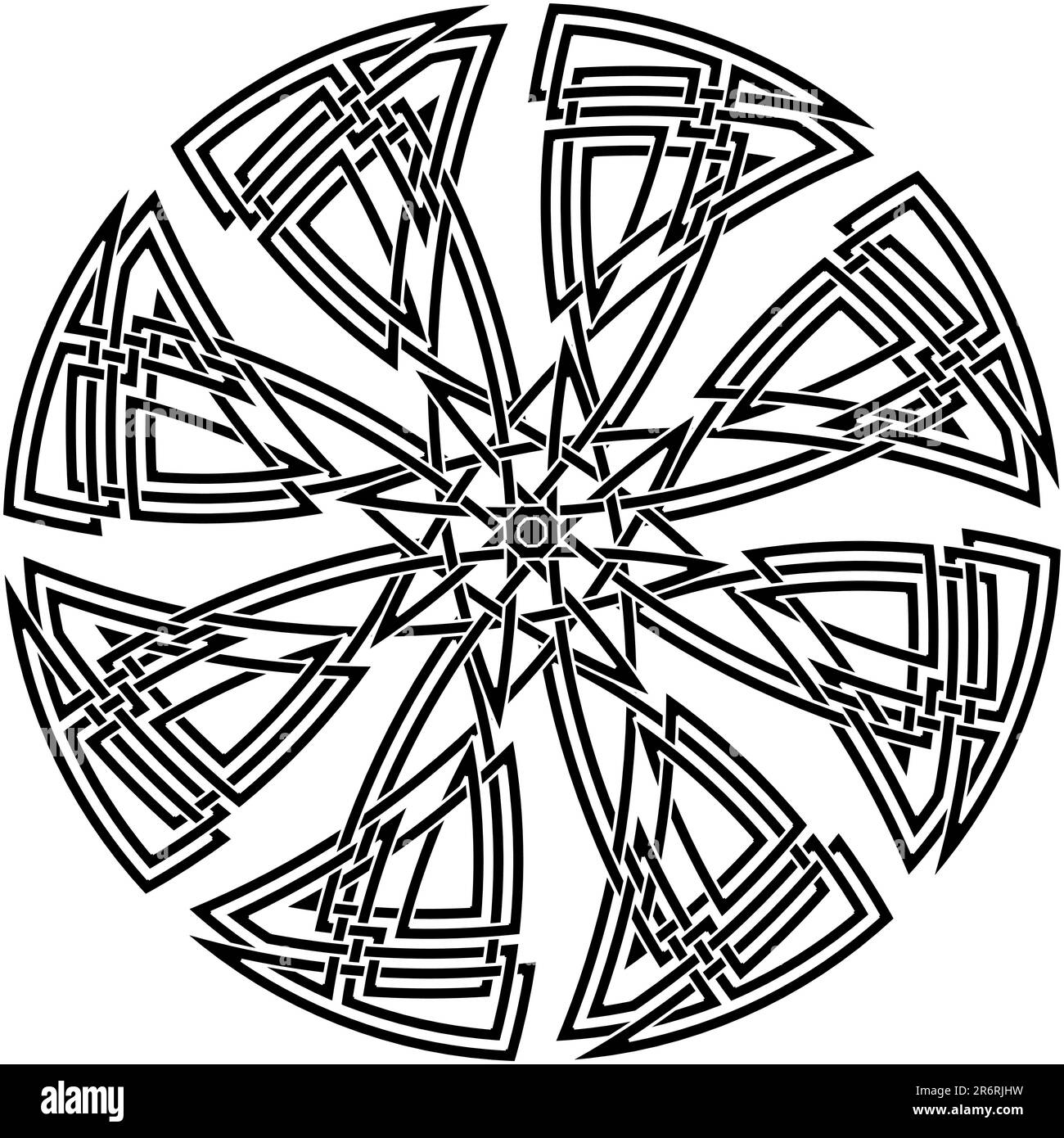 Fichier vectoriel du nœud celtique Illustration de Vecteur