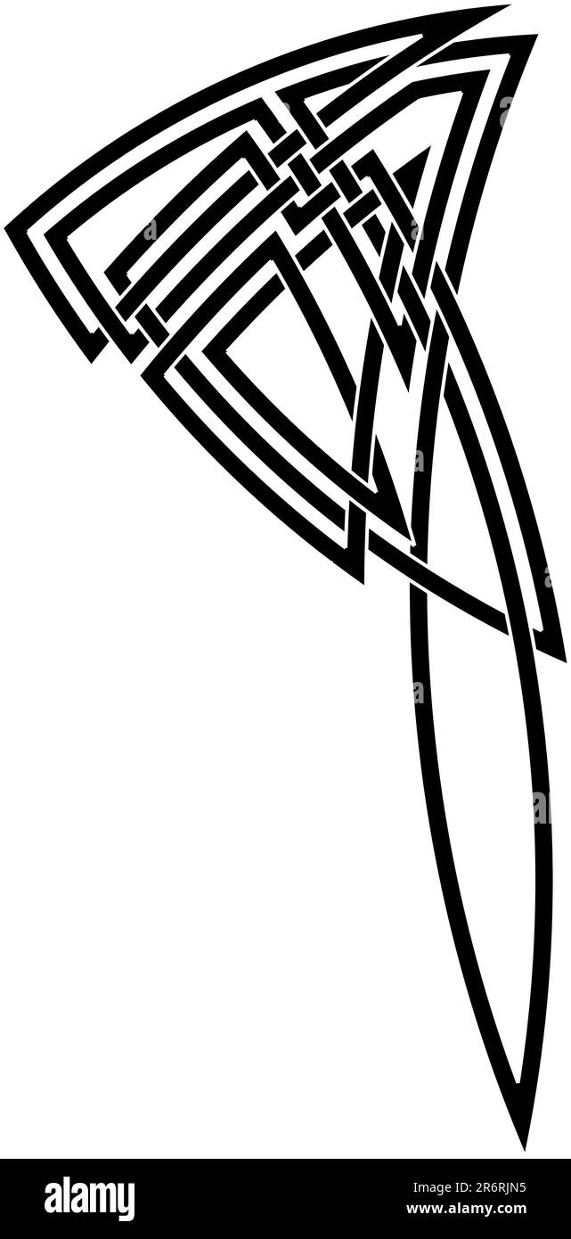 Fichier vectoriel du nœud celtique Illustration de Vecteur