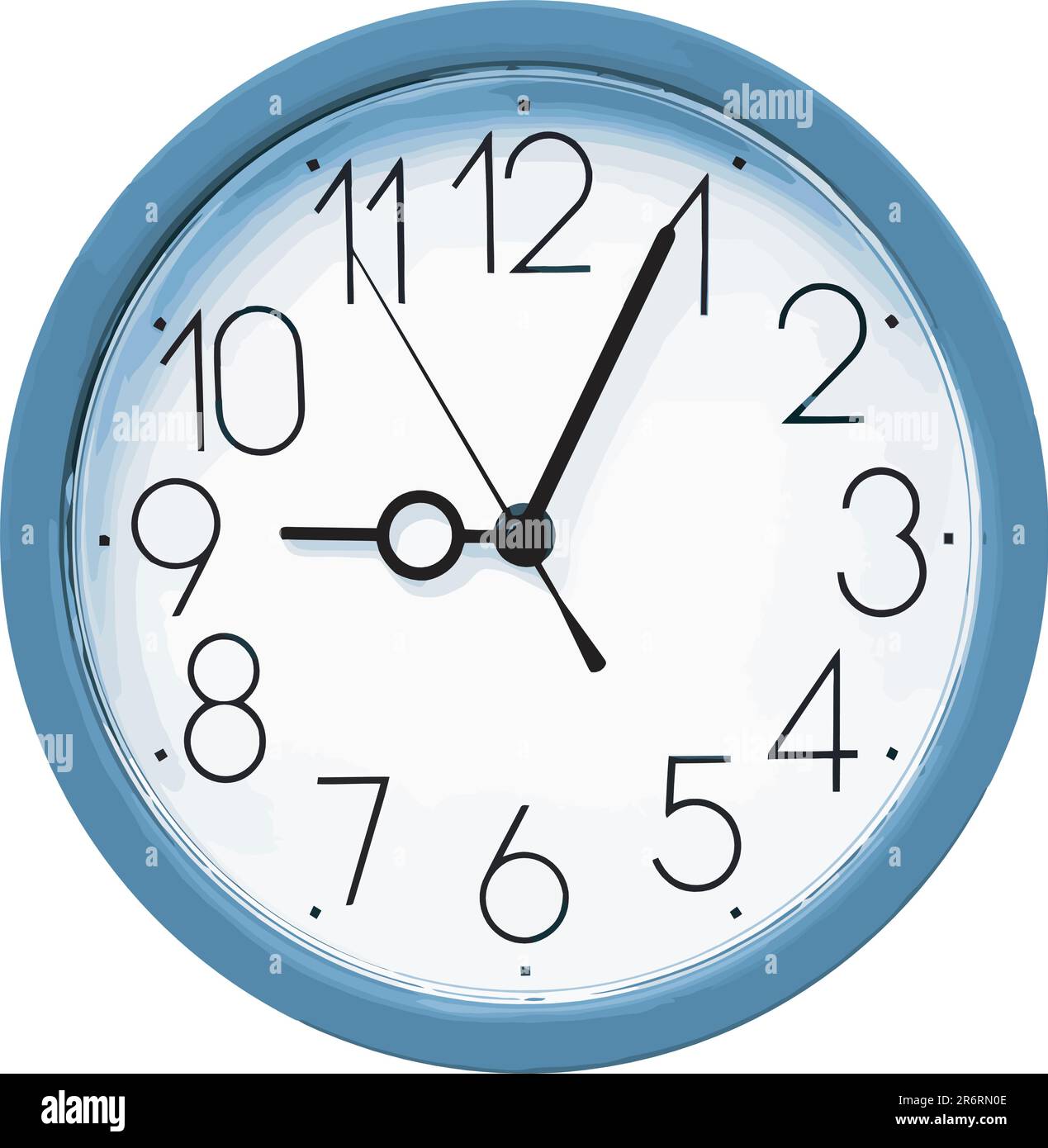 Wallclock Banque d'images vectorielles Alamy