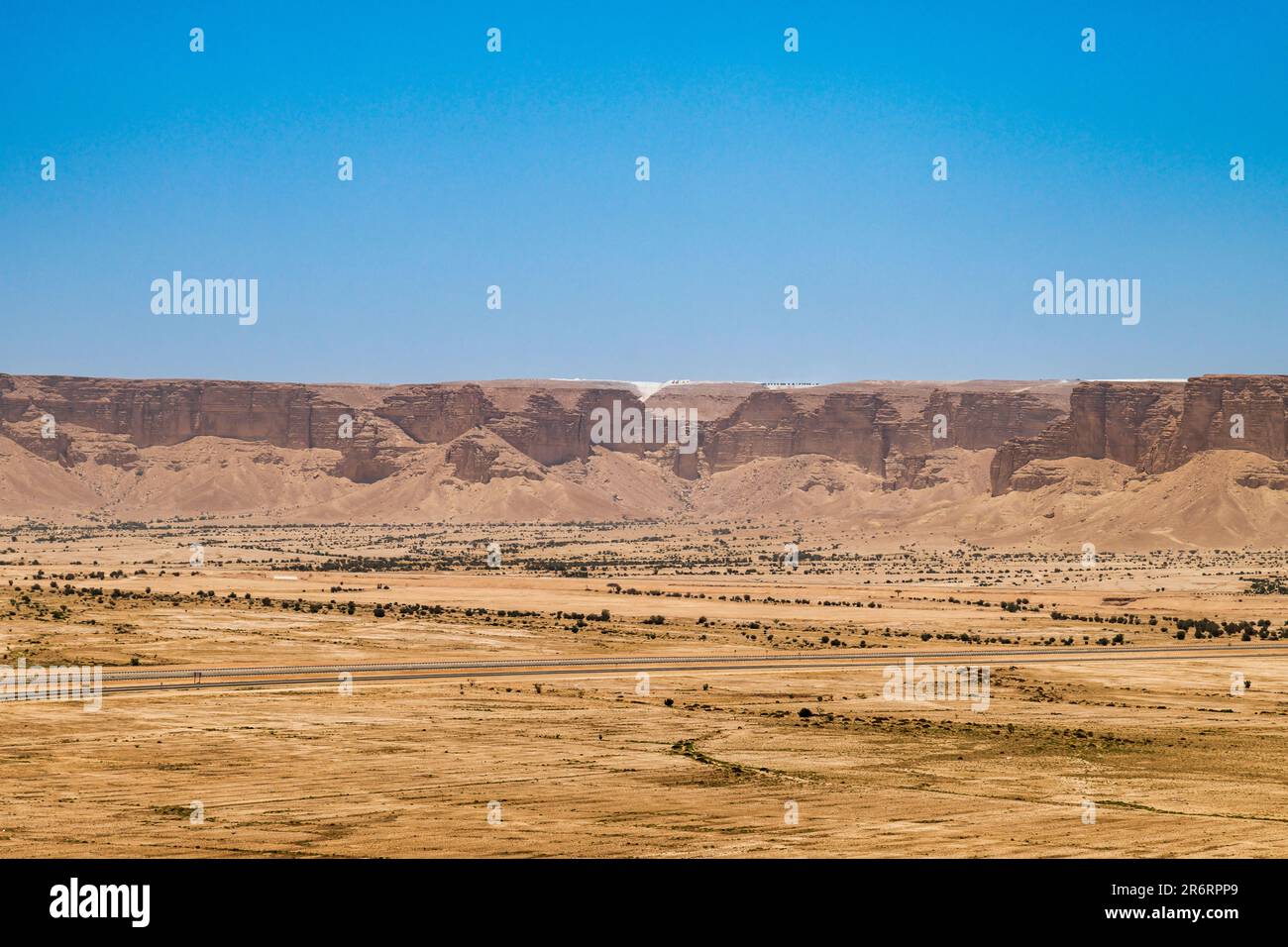 Plateau de Riyad Banque D'Images