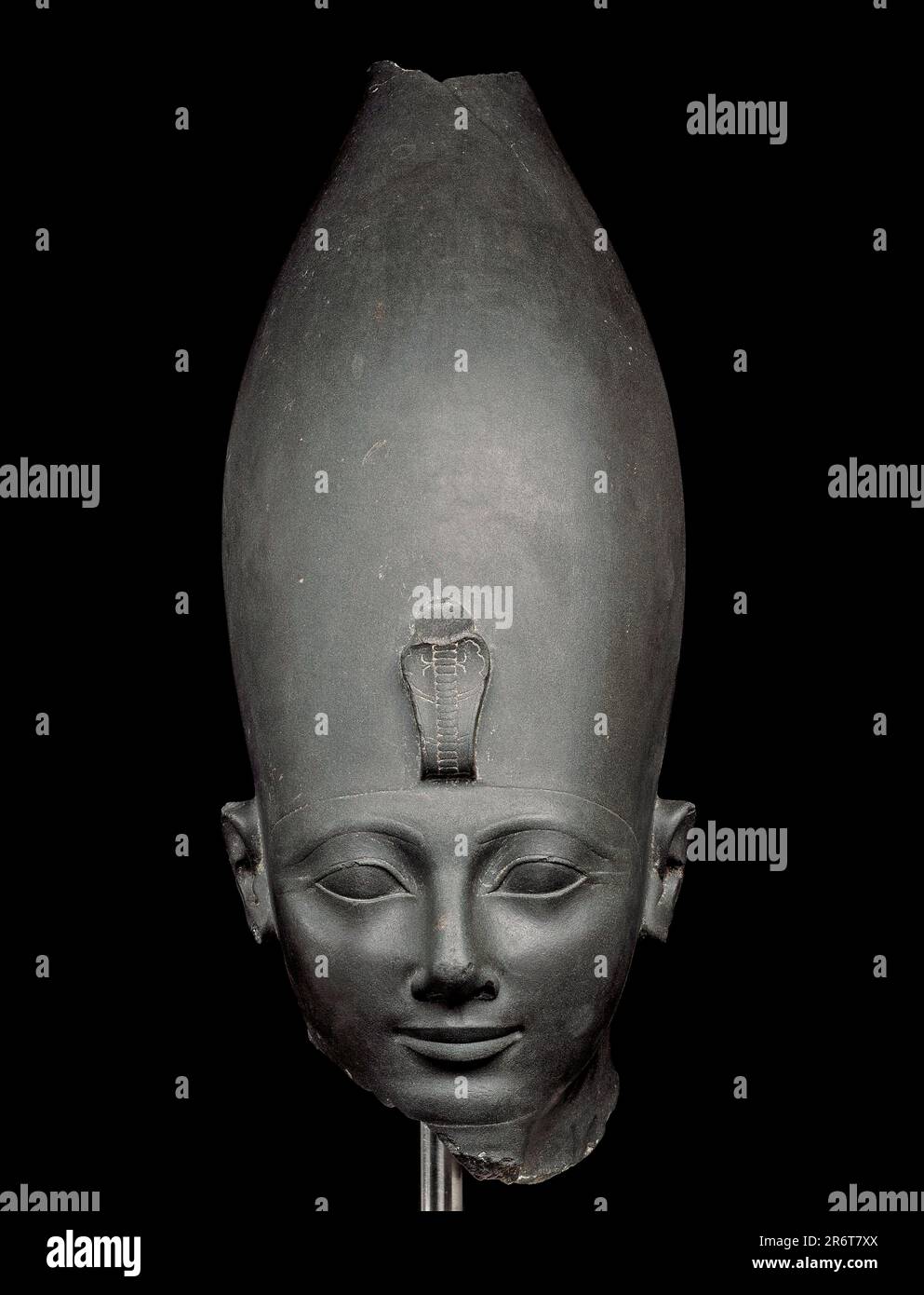 Chef de Pharaon Tuthmosis III, Thèbes, Nouveau Royaume, 18th dynastie. Musée : BRITISH MUSEUM. Auteur: ÉGYPTE ANCIENNE. Banque D'Images