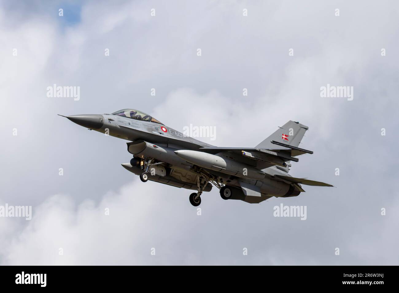 E-601 General Dynamics F-16AM Faucon Faucon Royal Danish Air Force Karup AB EKKA 19/06/2022 Banque D'Images