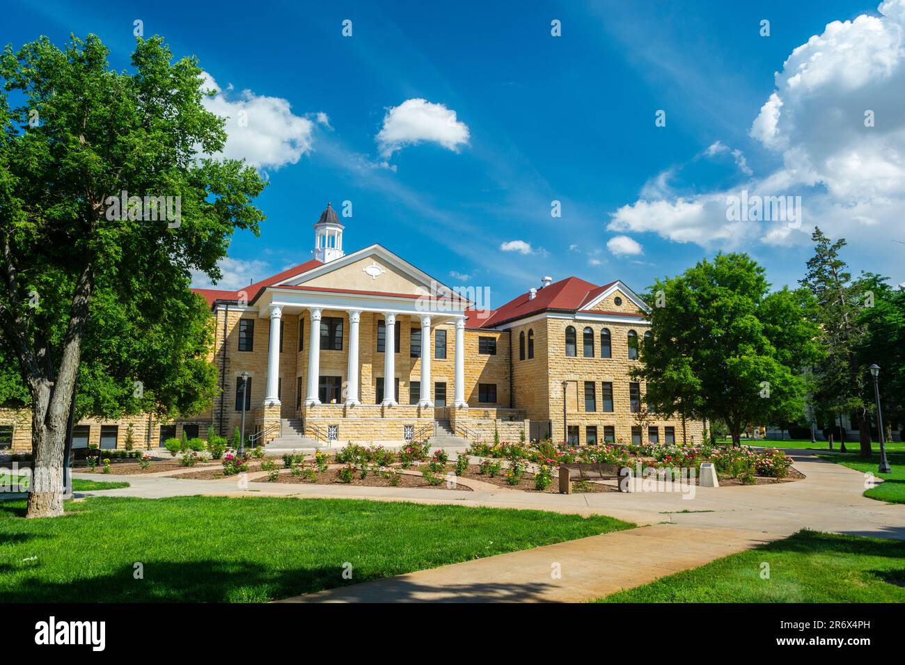 Fort Hays State University Picken Hall Bâtiment administratif à Hays, Kansas Banque D'Images