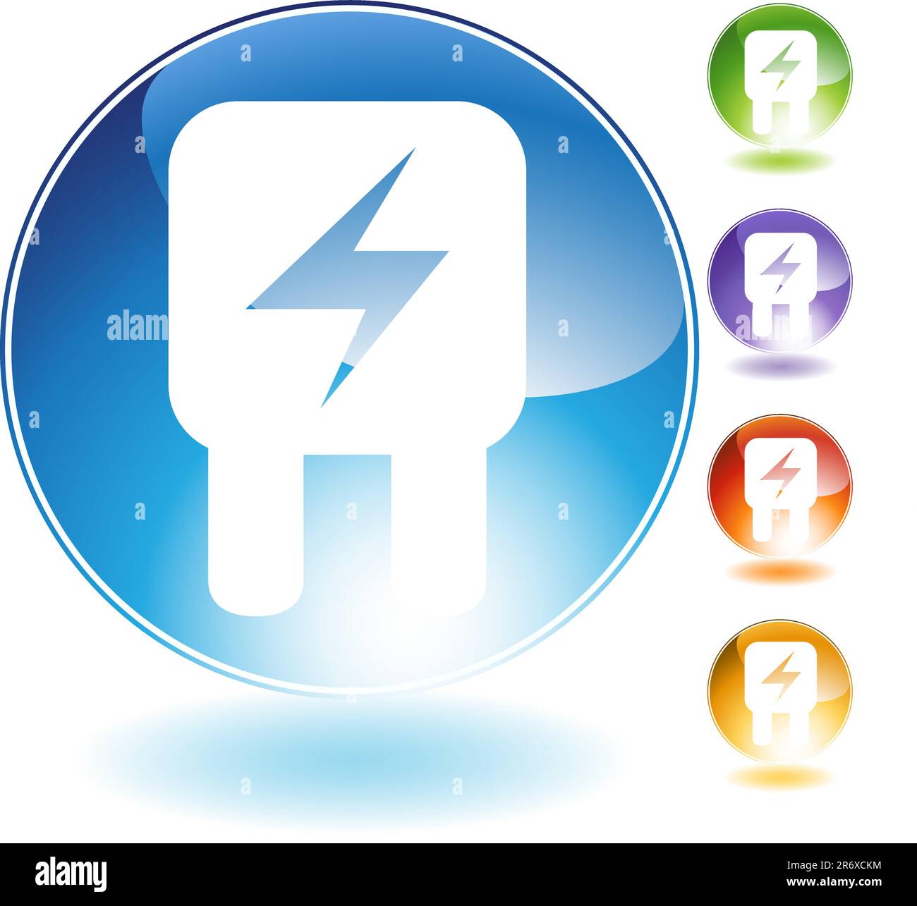 Icône Crystal fusible isolé sur un fond blanc. Illustration de Vecteur