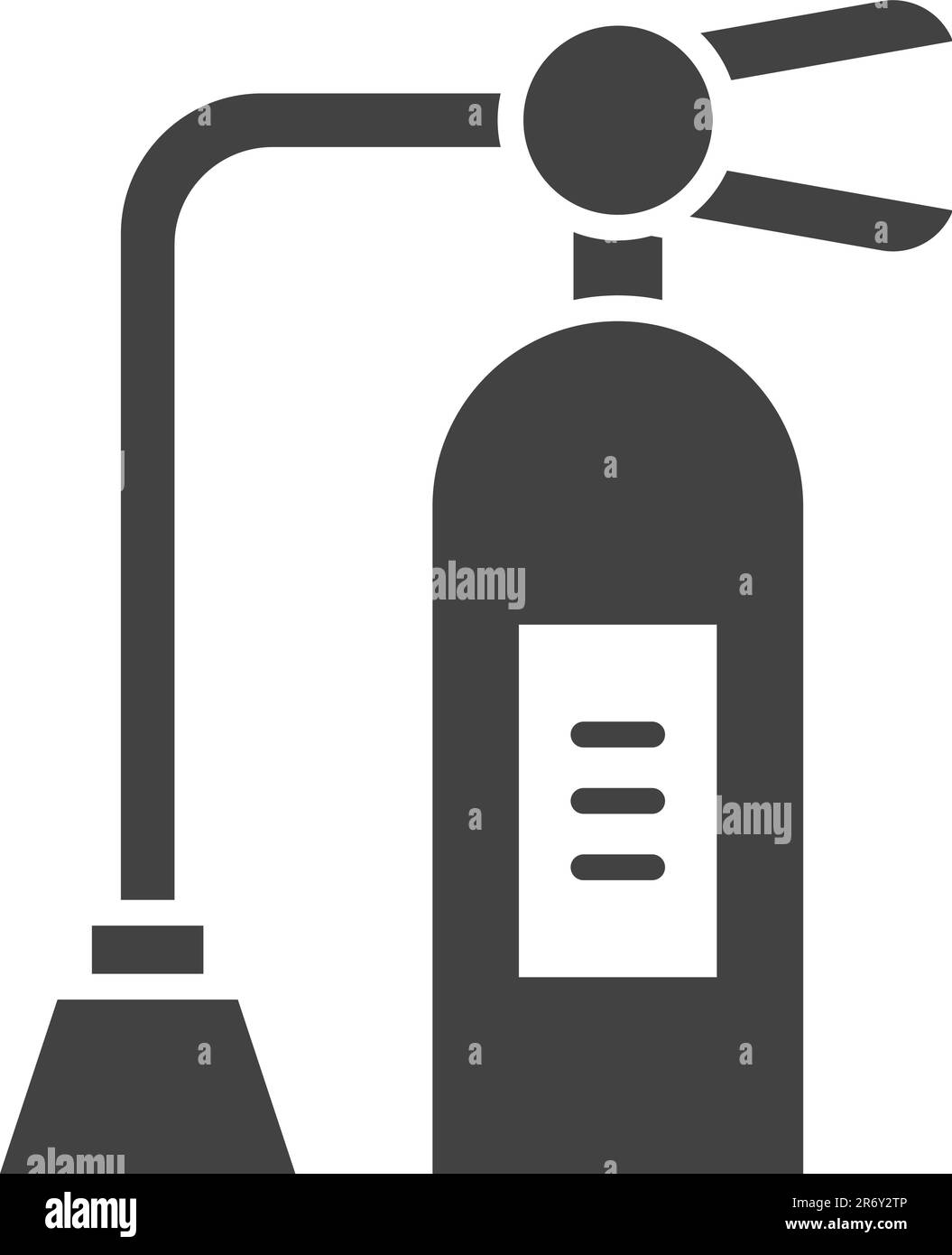 Image vectorielle de l'icône extincteur. Illustration de Vecteur