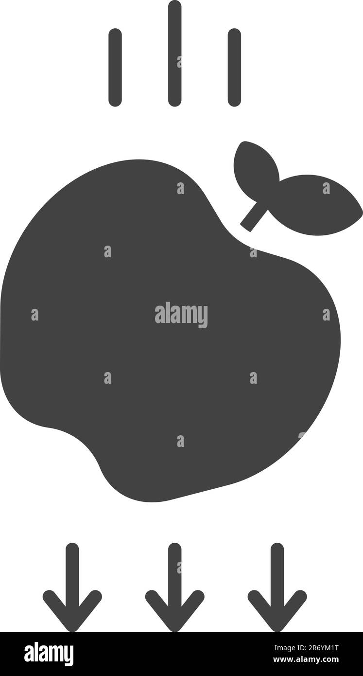 Image vectorielle de l'icône de gravité. Illustration de Vecteur