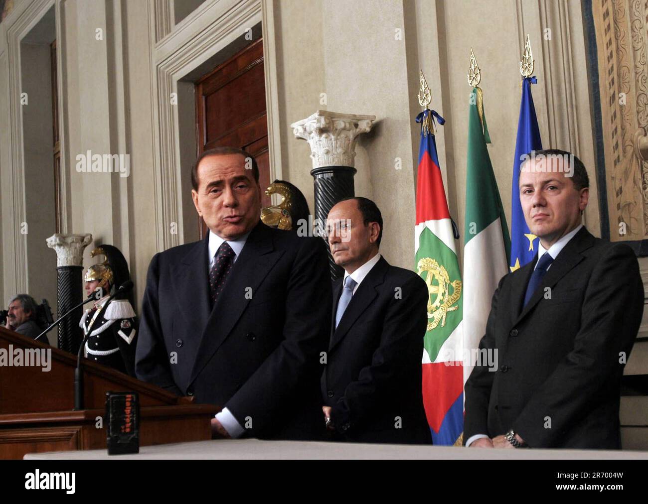 Photo répertoire, Italie. 30th juin 2023. CONSULTATIONS À FORZA ITALIA QUIRINALE AVEC SILVIO BERLUSCONI (Antonia Cesareo, ROME - 2008-01-29) - 2019-01-17, Antonia Cesareo) ps la photo peut être utilisée conformément au contexte dans lequel elle a été prise, et sans l'intention diffamatoire du décorum des personnes représentées usage éditorial seulement crédit: Agence photo indépendante/Alamy Live News Banque D'Images