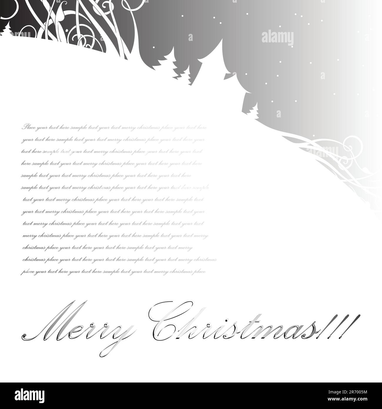 noël, cette illustration peut être utile comme travail de concepteur Illustration de Vecteur