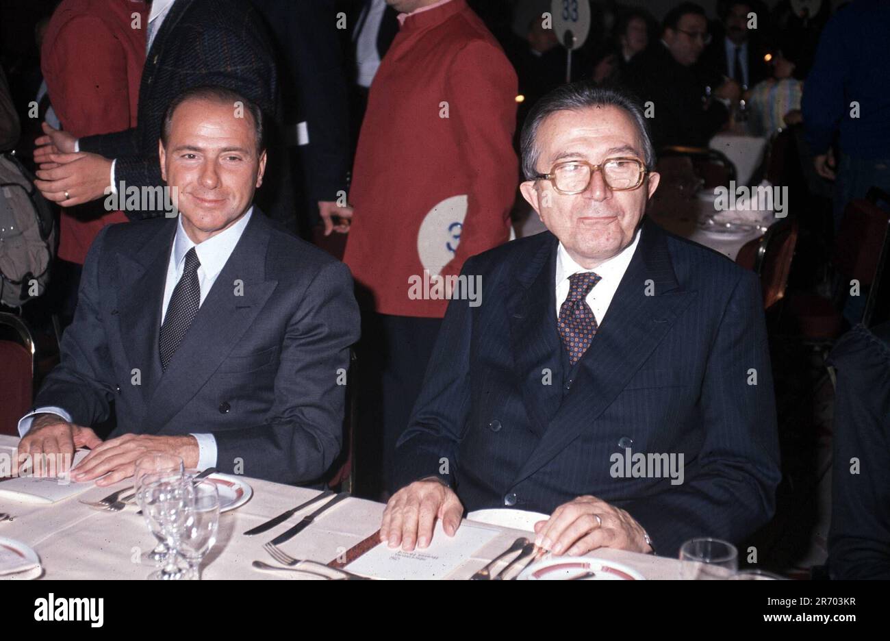 Photo répertoire, Italie. 30th juin 2023. ANDREOTTI CON BERLUSCONI ...