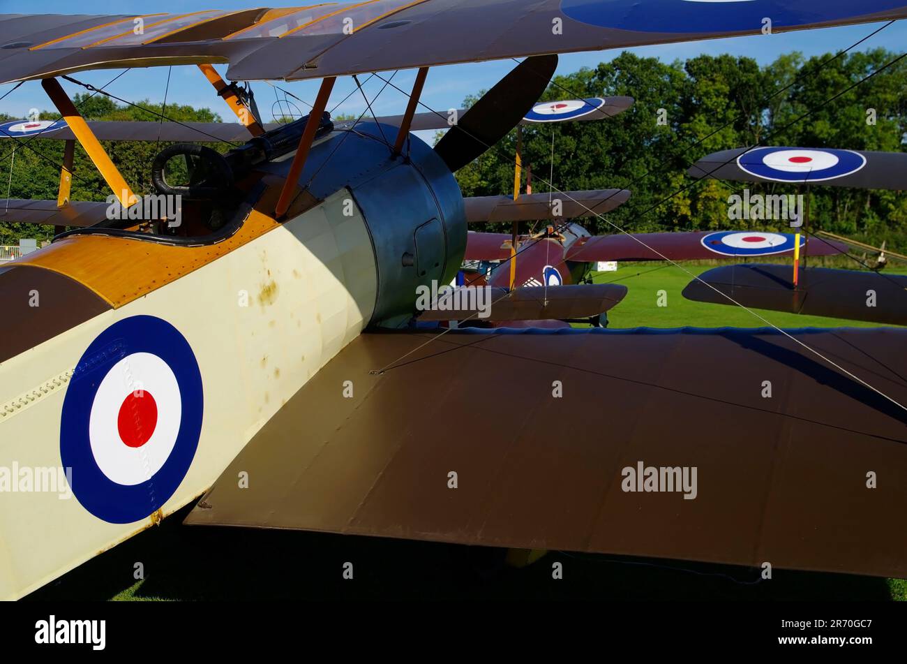 Sopwith Pup, N9917, Shuttleworth Collection, Old Warden, Bedfordshire, Angleterre, Banque D'Images