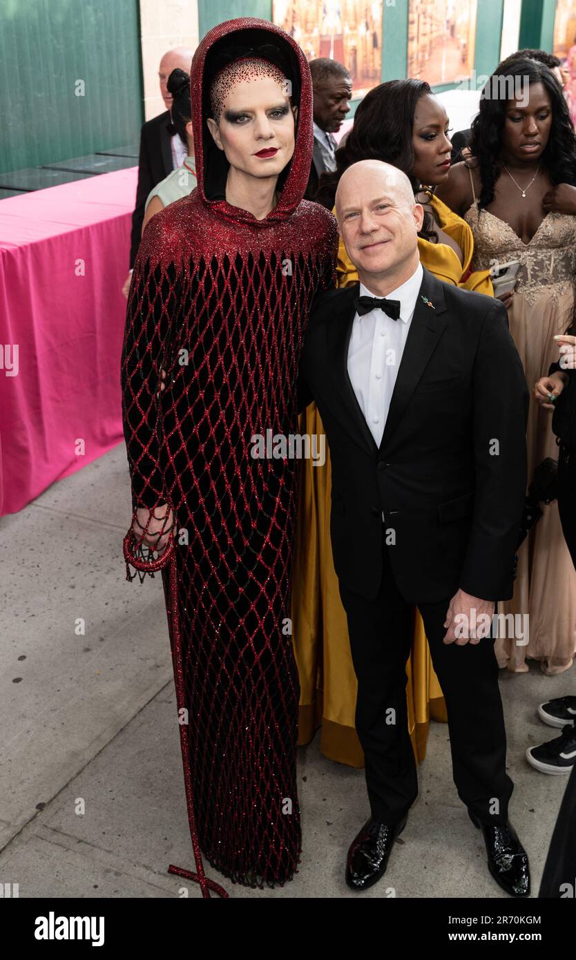 Jordan Roth et Richie Jackson assistent aux Tony Awards annuels 76th au United Palace Theatre de New York sur 11 juin 2023 Banque D'Images