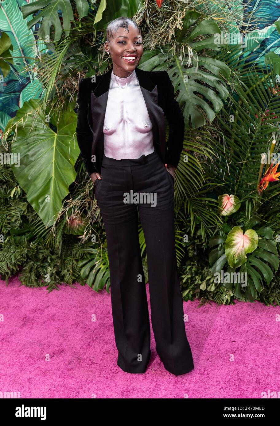 New York, États-Unis. 12th juin 2023. Lupita Nyong'o assiste aux Tony Awards annuels 76th au United Palace Theatre de New York sur 11 juin 2023. (Photo de Lev Radin/Sipa USA) crédit: SIPA USA/Alay Live News Banque D'Images