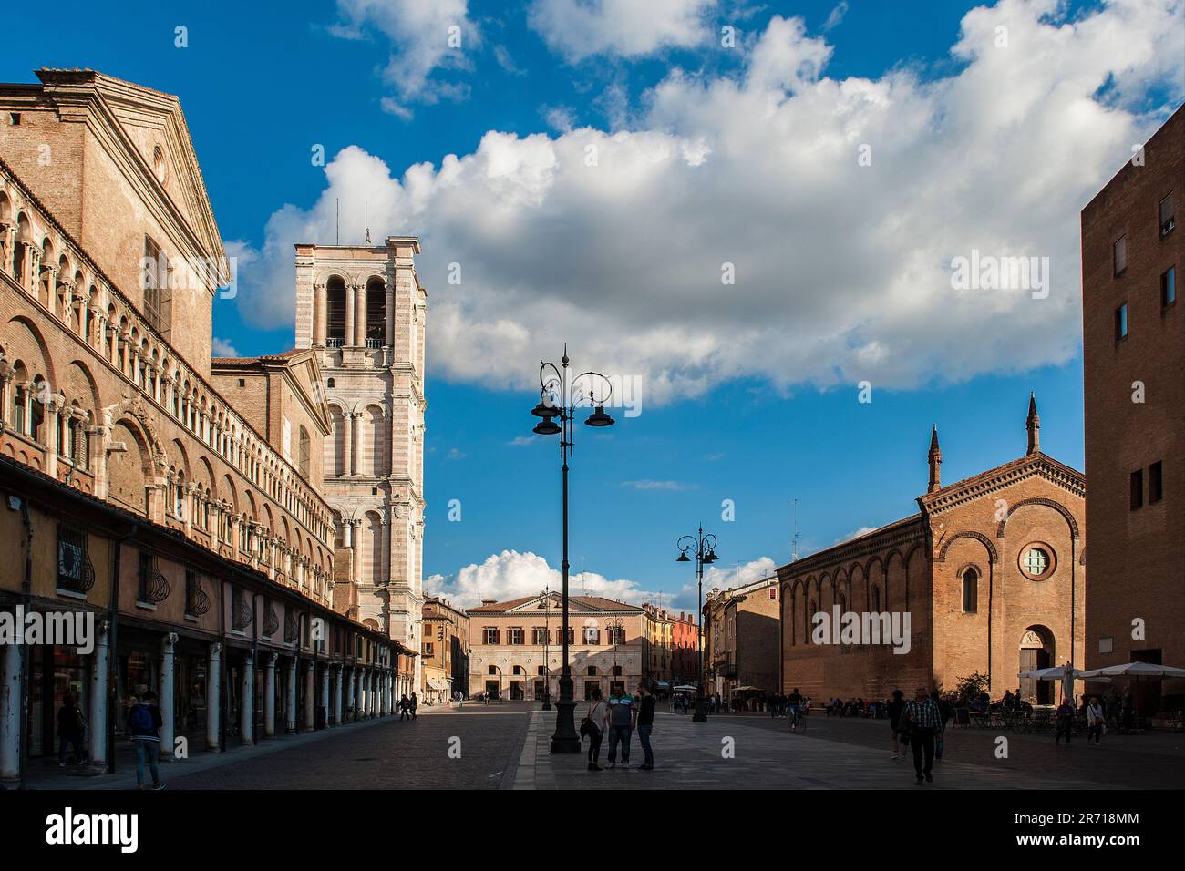 Italie. Emilie-Romagne. Ferrare. Duomo di San Giorgio Banque D'Images