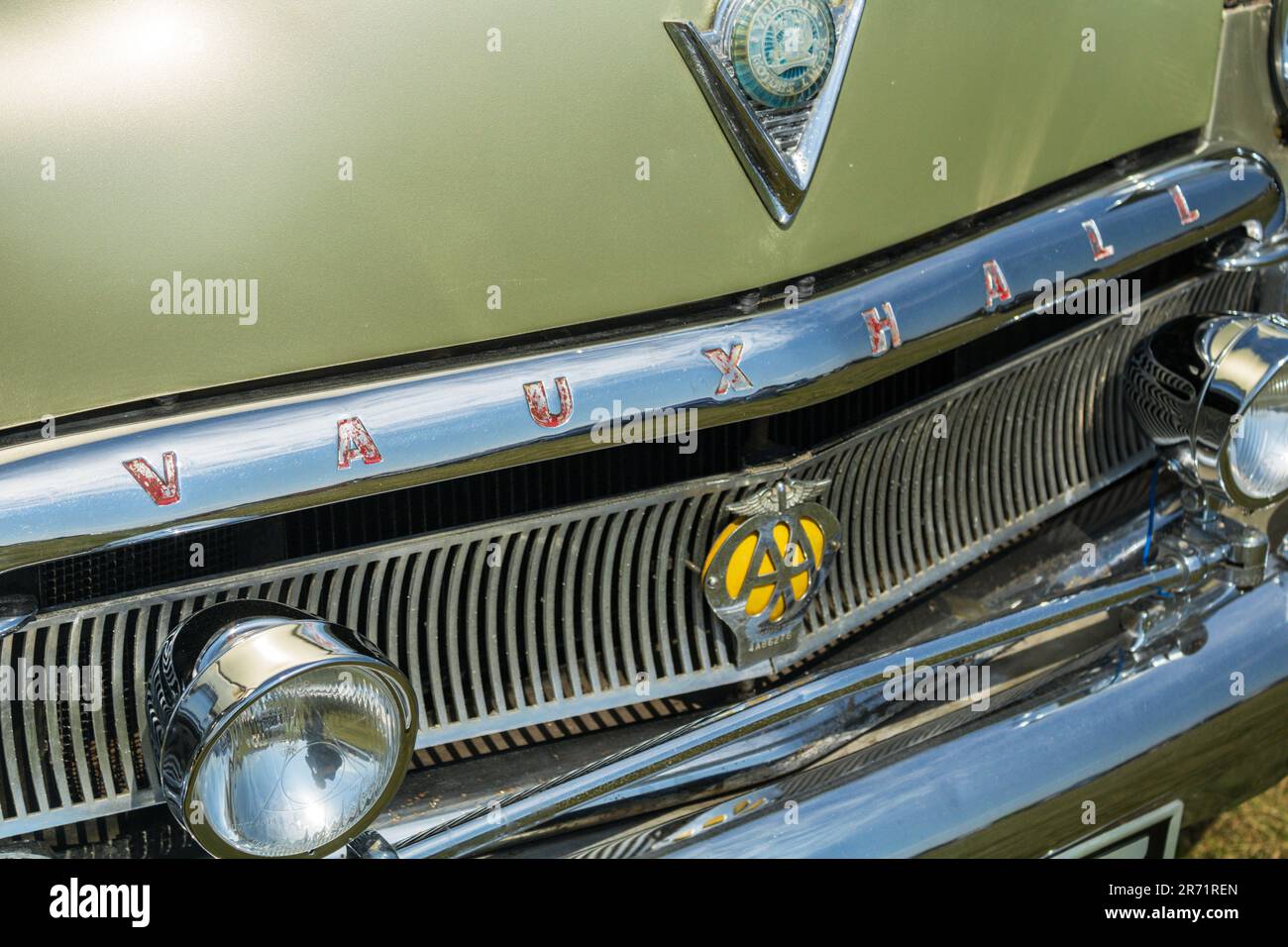 Vauxhall Velox. Manchester Classic & Performance Motor Show 2023. Banque D'Images