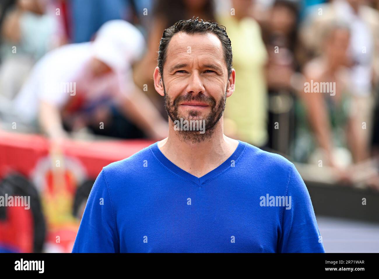 Paris, France. 11th juin 2023. Michael Llodra lors de la finale de l'Open de France, tournoi de tennis Grand Chelem sur 11 juin 2023 au stade Roland Garros à Paris, France. Crédit : Victor Joly/Alamy Live News Banque D'Images