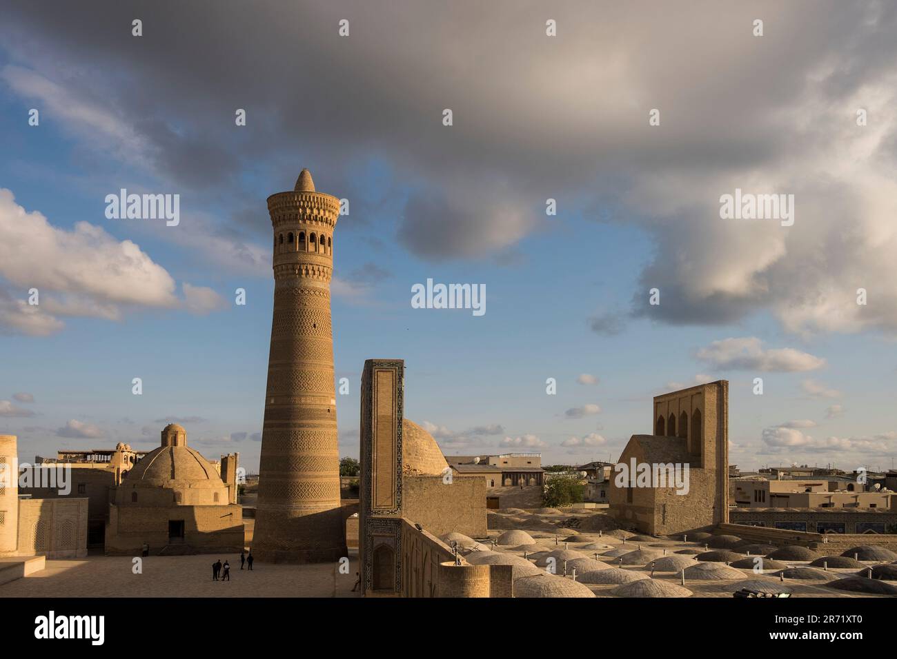 Ouzbékistan. Boukhara. medersa. paysage Banque D'Images
