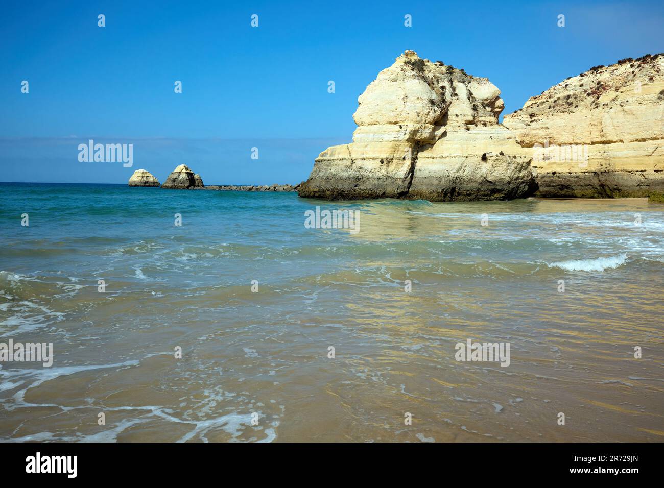 Plages de l'Algarve Portugal Banque D'Images