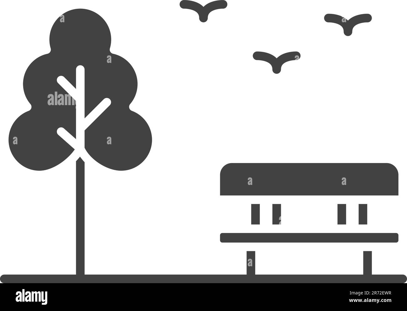 Image vectorielle de l'icône de parcage. Adapté aux applications Web mobiles et aux supports d'impression. Illustration de Vecteur