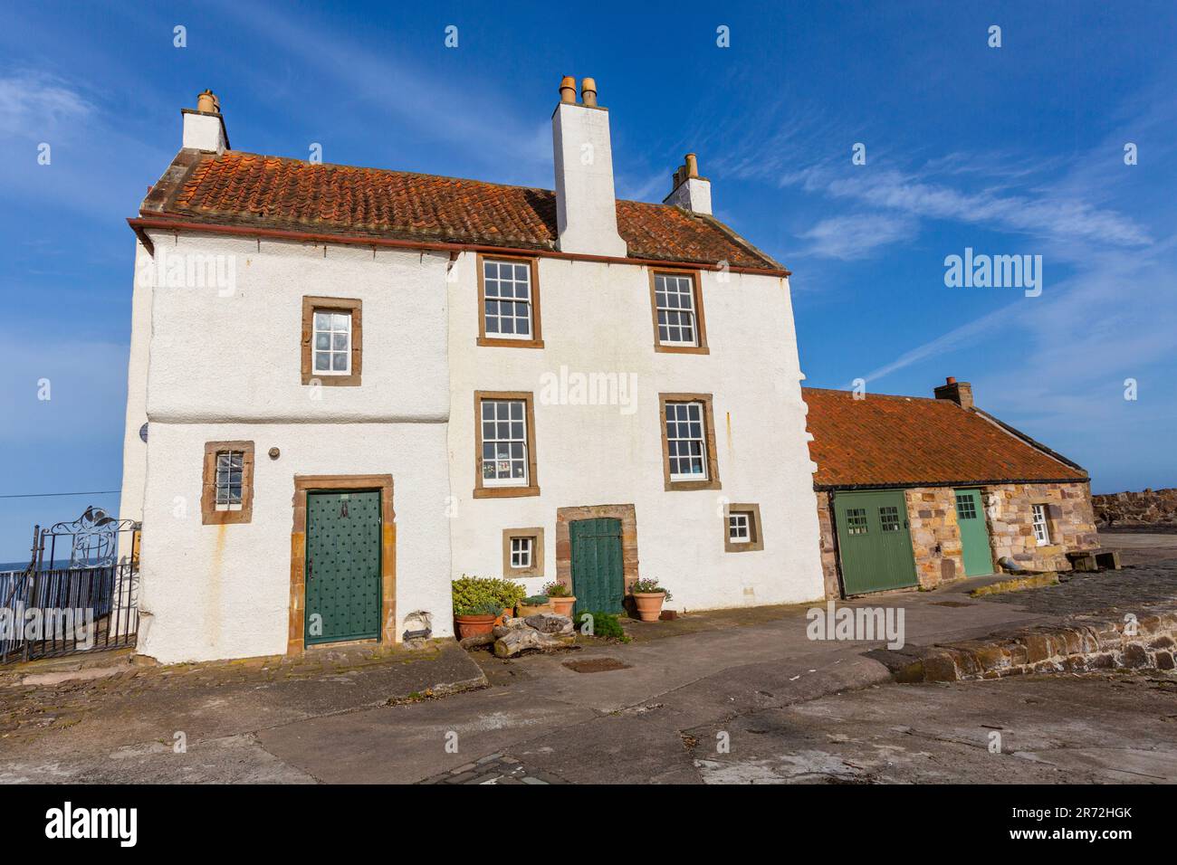 Gyles House, Pittenweem, village de pêcheurs, Fife, Écosse, ROYAUME-UNI Banque D'Images