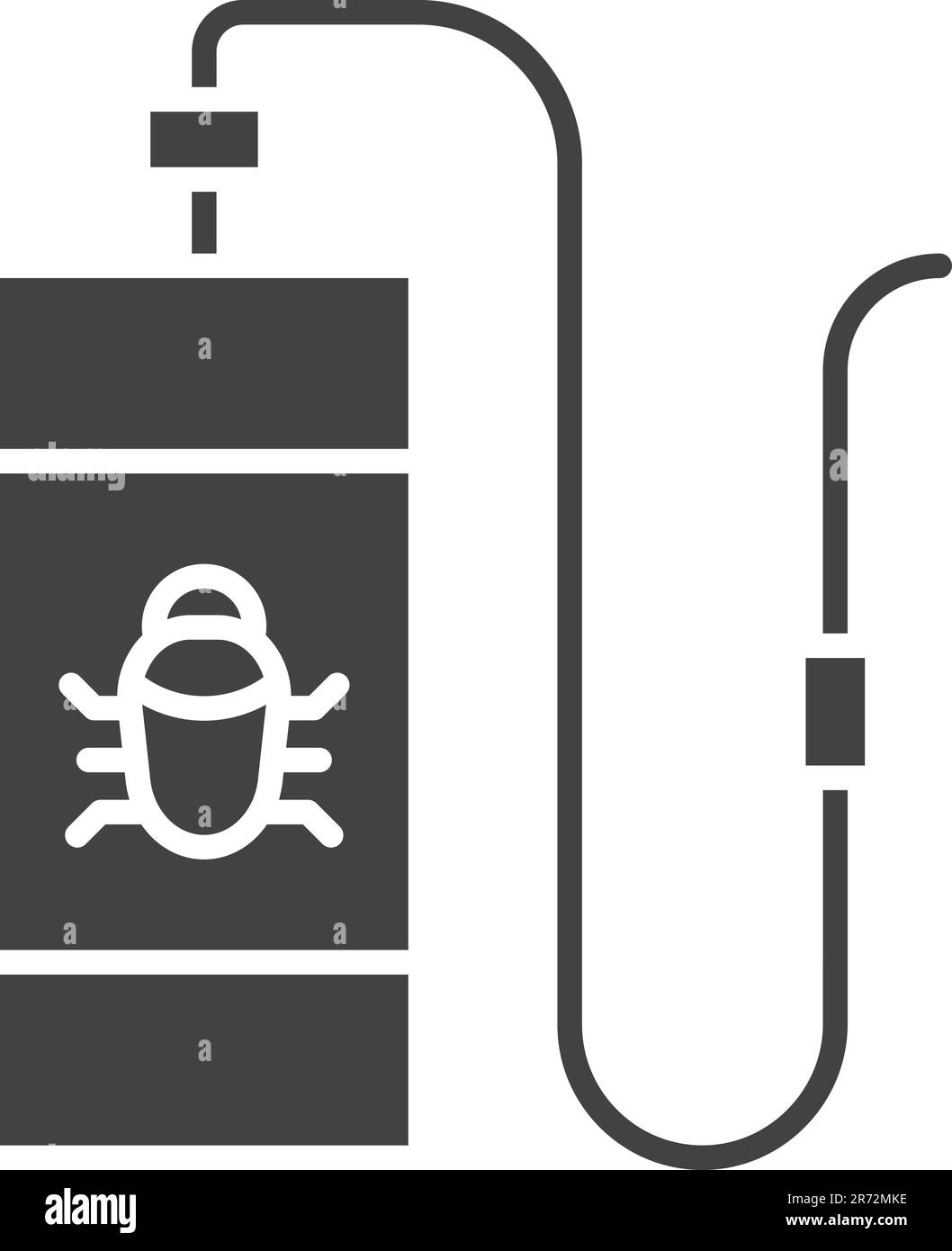 Image vectorielle icône pesticide. Adapté aux applications Web mobiles et aux supports d'impression. Illustration de Vecteur