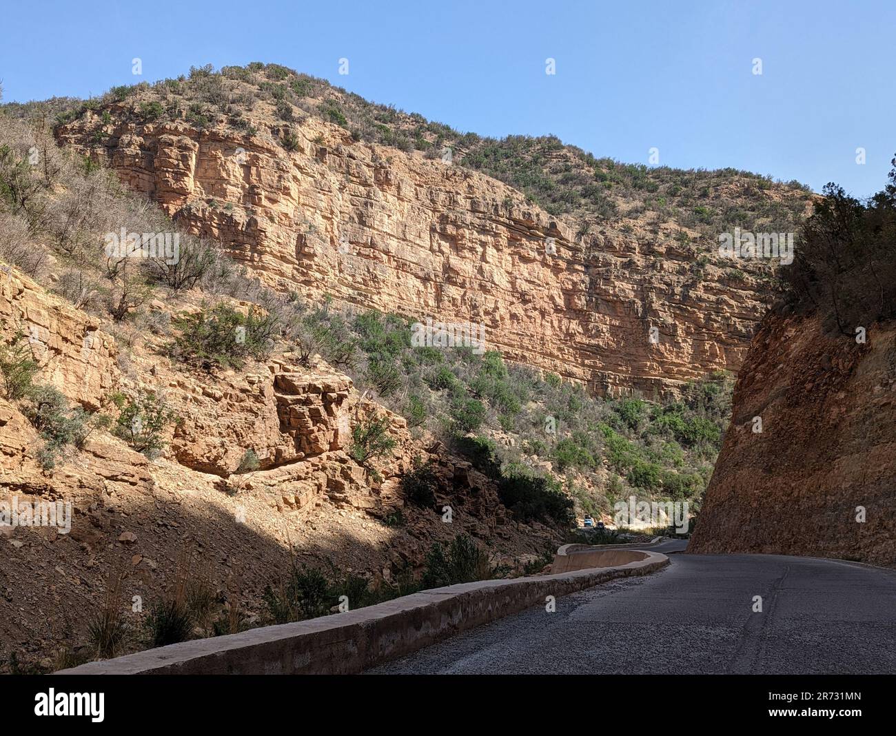 Grand paysage près de Paradise Valley dans la région d'Agadir, au Maroc Banque D'Images