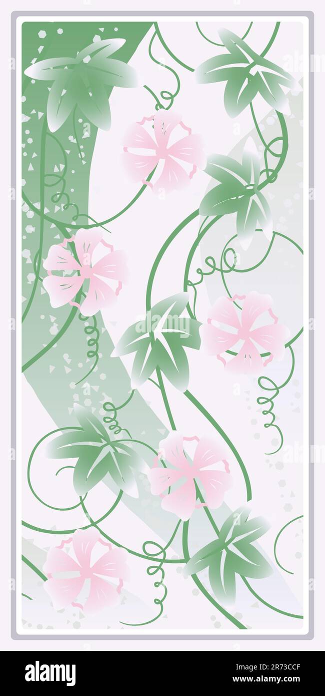 Image de quatre arbres, toutes les saisons - un arbre de printemps en fleurs, un arbre d'été avec des fruits, un arbre d'automne et d'hiver. Illustration de Vecteur