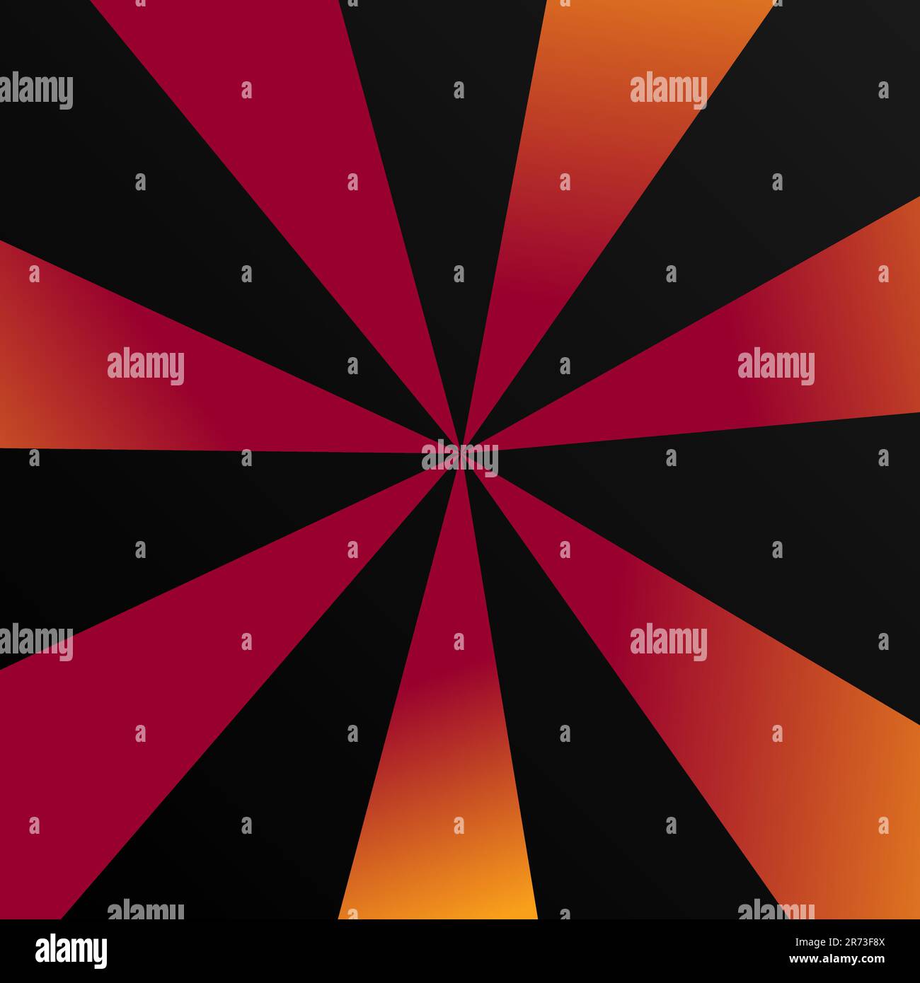 arrière-plan rayé à motif abstrait. texture de motif de rayon rétro sur les couleurs rouge, noir et jaune. modèle de toile de fond sport pour bannière, fond d'écran Illustration de Vecteur