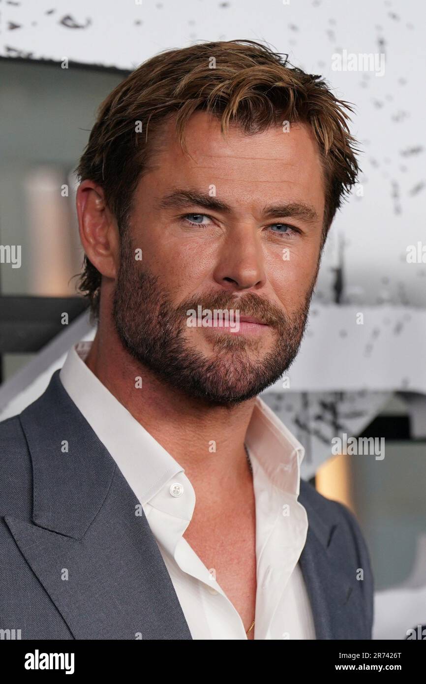 New York, NY, États-Unis. 12th juin 2023. Chris Hemsworth à l'arrivée pour L'EXTRACTION 2 première, Jazz au Lincoln Center, New York, NY 12 juin 2023. Crédit : Kristin Callahan/Everett Collection/Alay Live News Banque D'Images