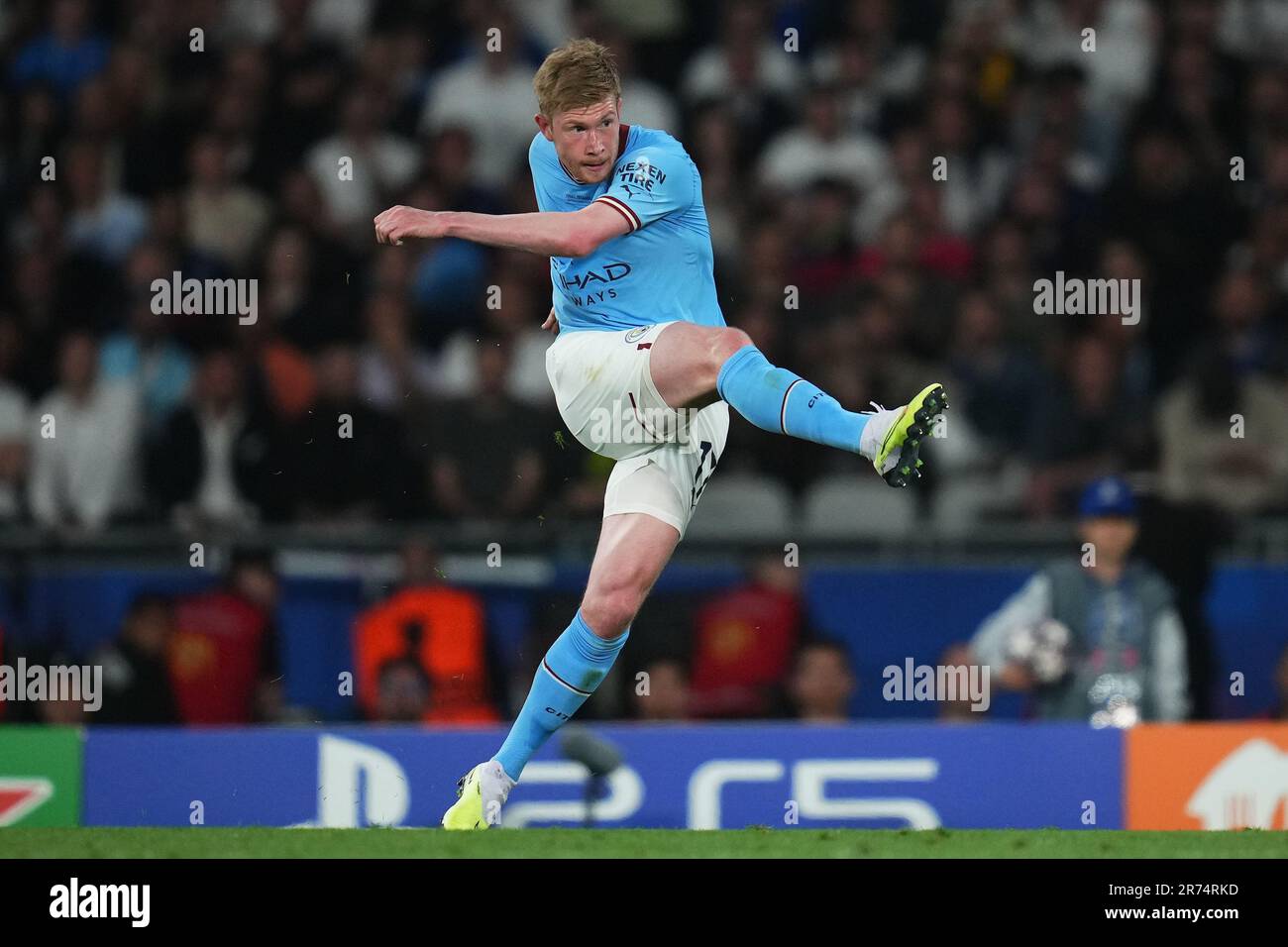 Istanbul, Espagne. 10th juin 2023. Kevin de Bruyne, de la ville de Manchester lors de la Ligue des champions de l'UEFA, le match final entre la ville de Manchester et l'Inter Milan a joué au stade olympique Ataturk sur 10 juin 2023 à Istanbul, en Turquie. (Photo de Magma) Credit: PRESSINPHOTO SPORTS AGENCY/Alay Live News Banque D'Images