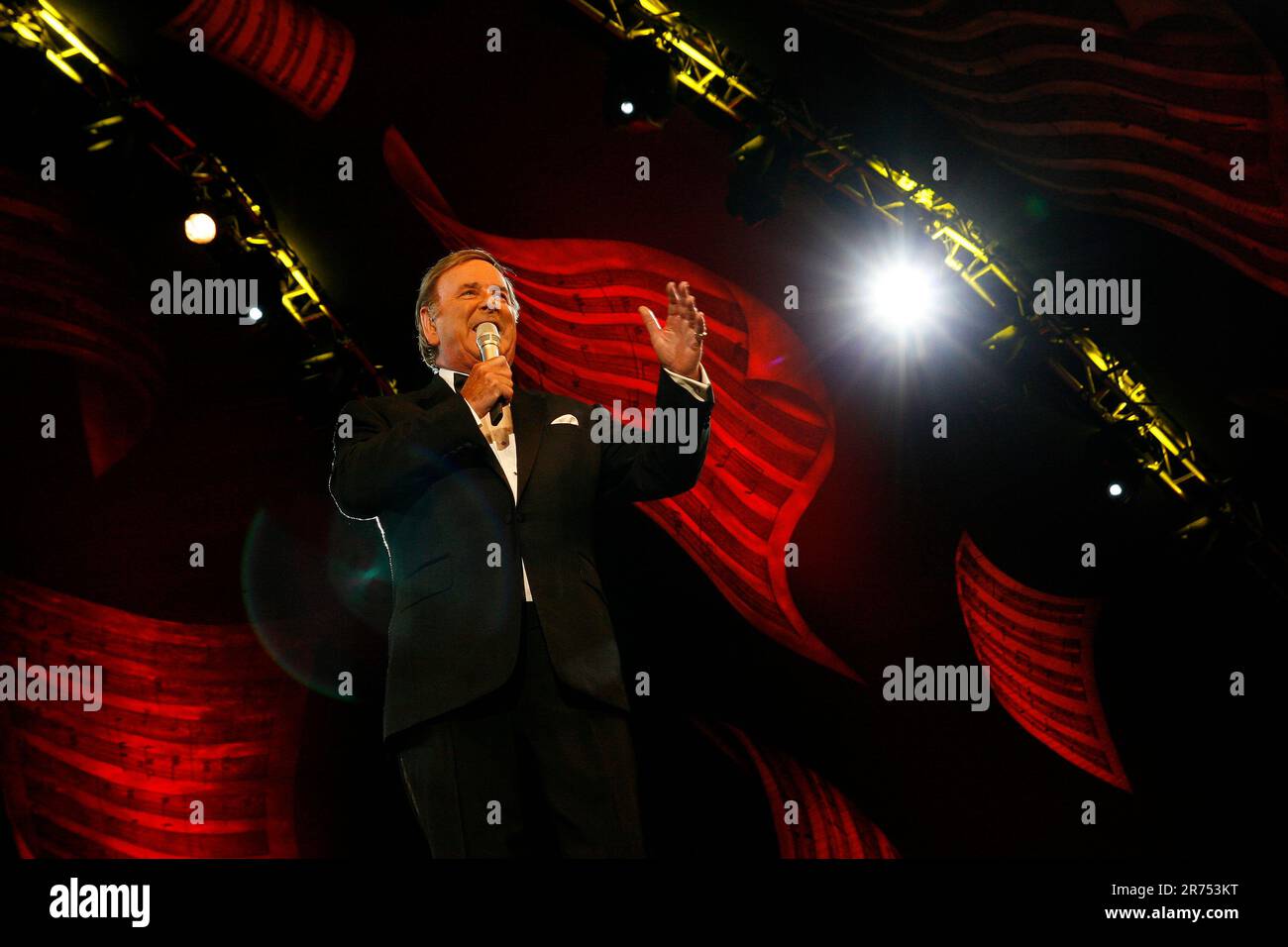 Terry Wogan accueille les BBC Proms dans le parc de Hyde Park à Londres Banque D'Images