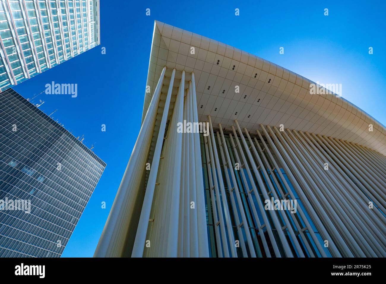 New Philharmonic Hall, Kirchberg, Luxembourg City, Benelux, pays du Benelux, Luxembourg Banque D'Images