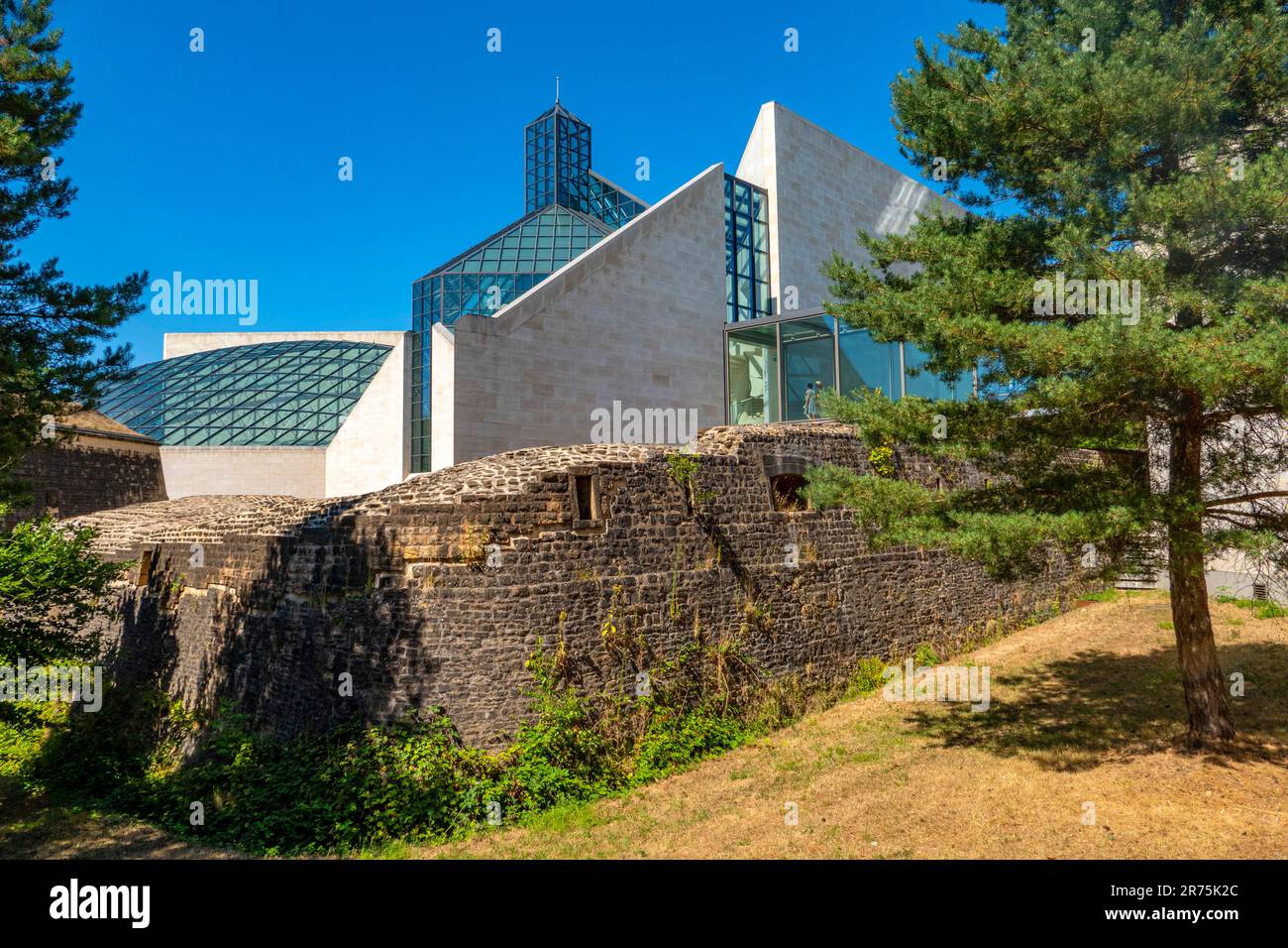 Musée MUDAM, Kirchberg, Luxembourg, Benelux, pays du Benelux, Luxembourg Banque D'Images