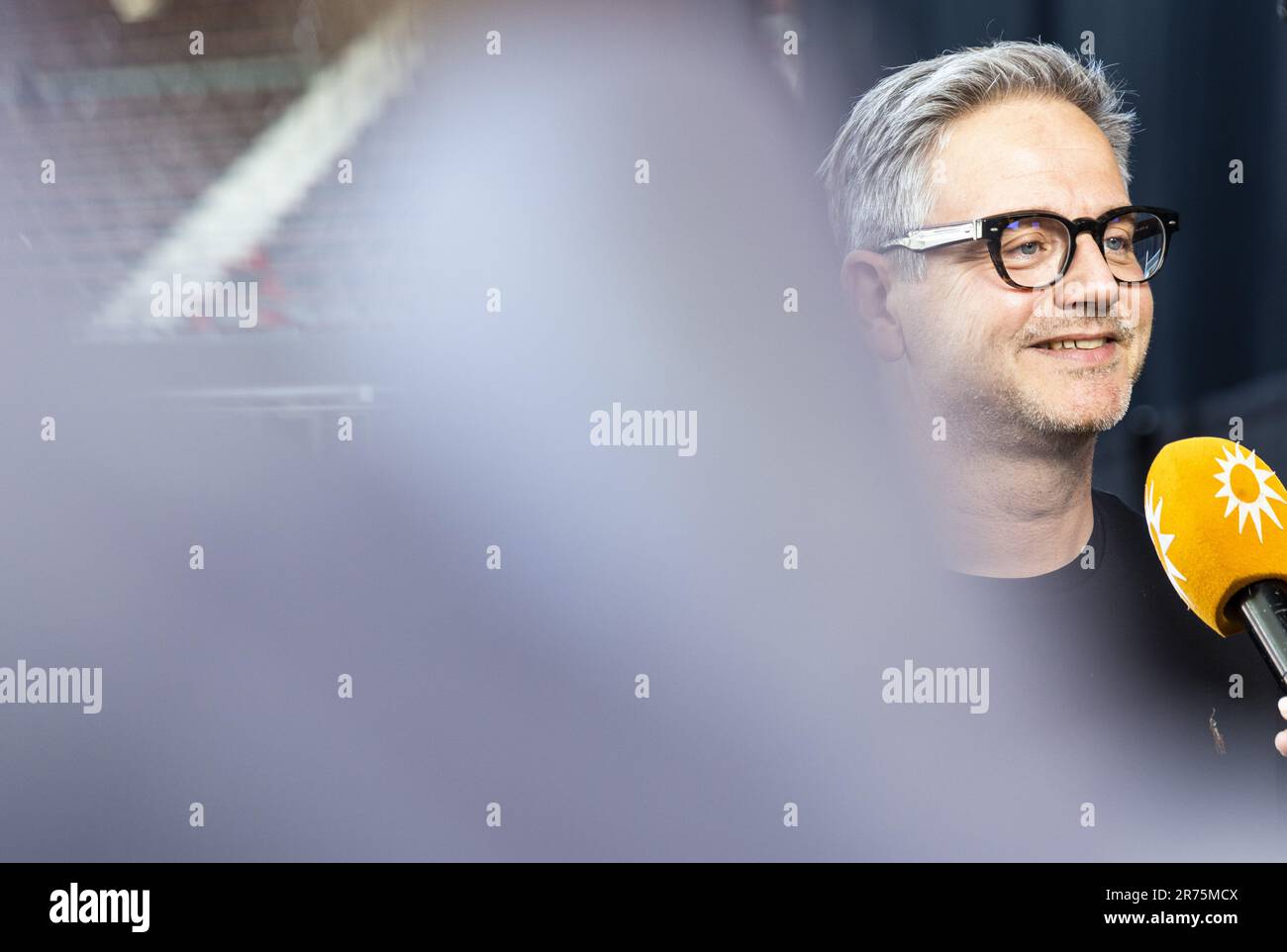 EINDHOVEN - Guus Meeuwis dans le dressing pendant la présentation de Groots met Een Soft G. ANP JEFFREY GROENEWEG pays-bas dehors - belgique dehors Banque D'Images