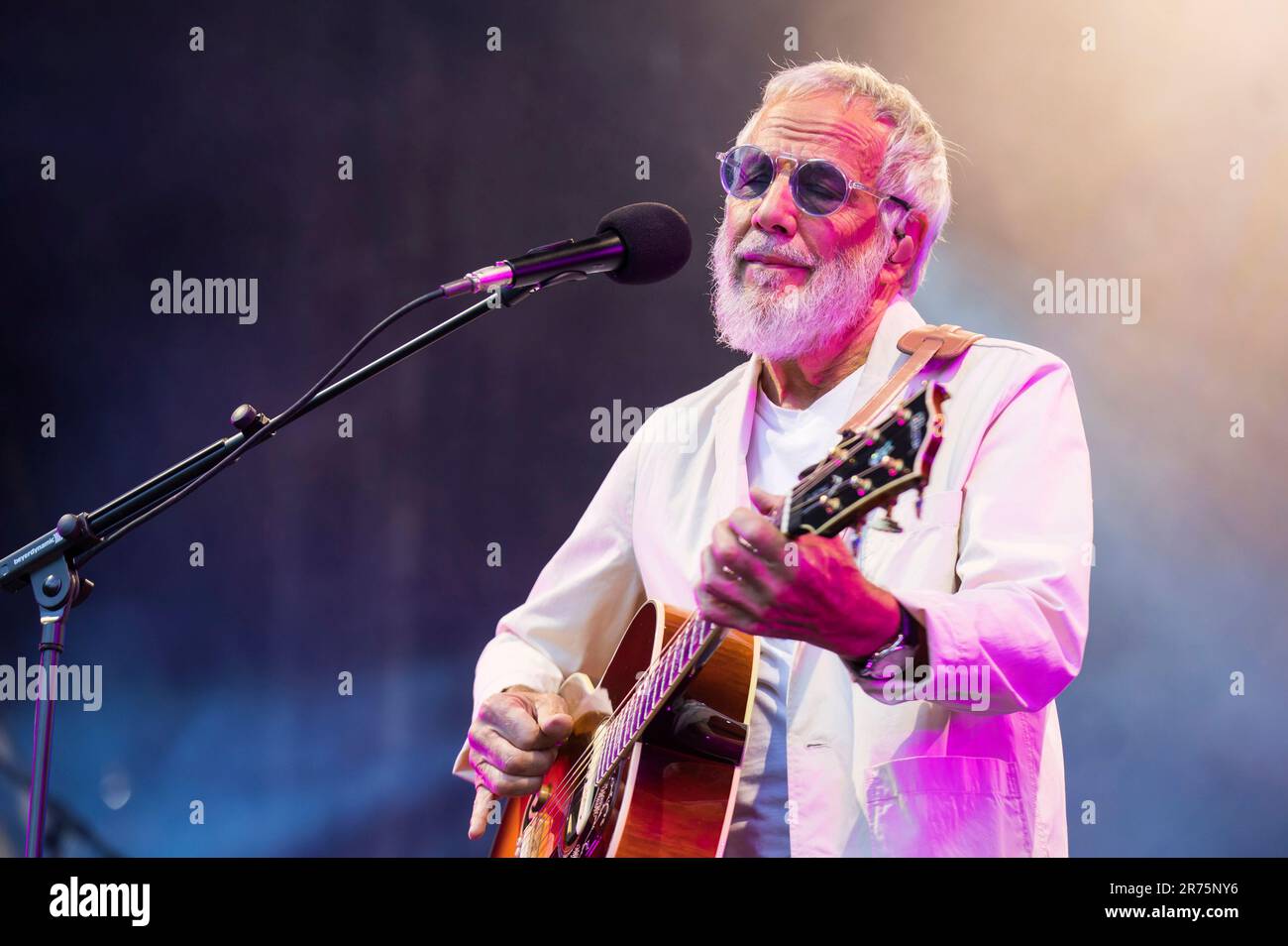 Yusuf / Cat Stevens live BEI einem Konzert seiner Europatournee in der Zitadelle Spandau. Berlin, 12.06.2023 Banque D'Images