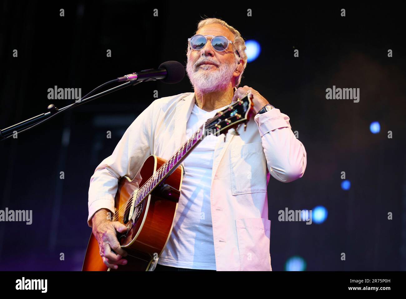 Yusuf / Cat Stevens live BEI einem Konzert seiner Europatournee in der Zitadelle Spandau. Berlin, 12.06.2023 Banque D'Images