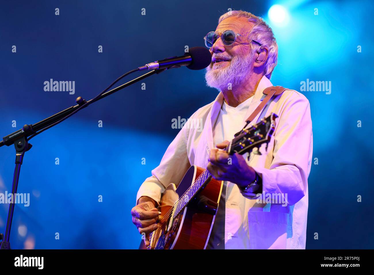 Yusuf / Cat Stevens live BEI einem Konzert seiner Europatournee in der Zitadelle Spandau. Berlin, 12.06.2023 Banque D'Images