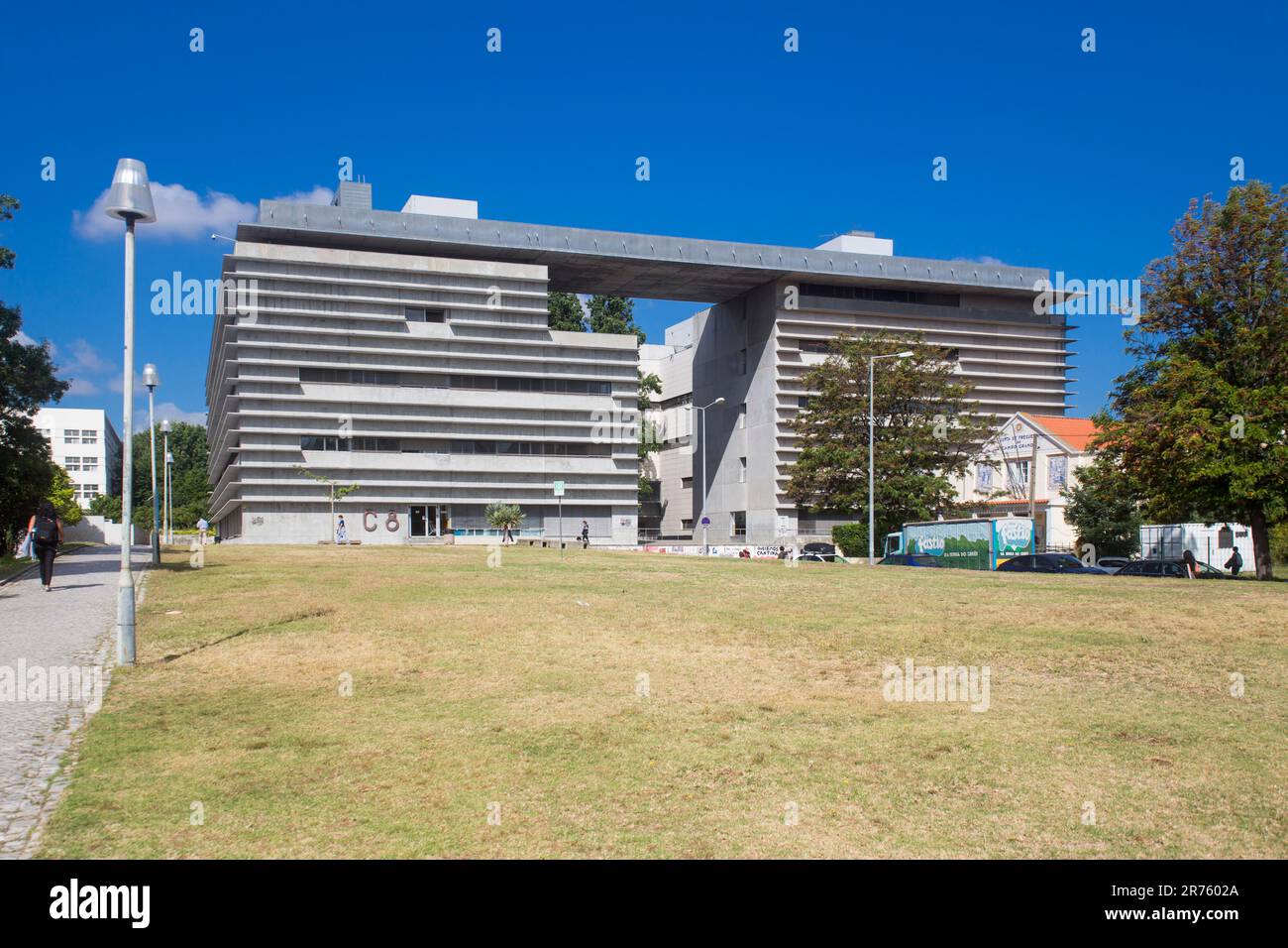 Faculté de Ciências da Universidade de Lisboa Lisbonne Portugal Banque D'Images