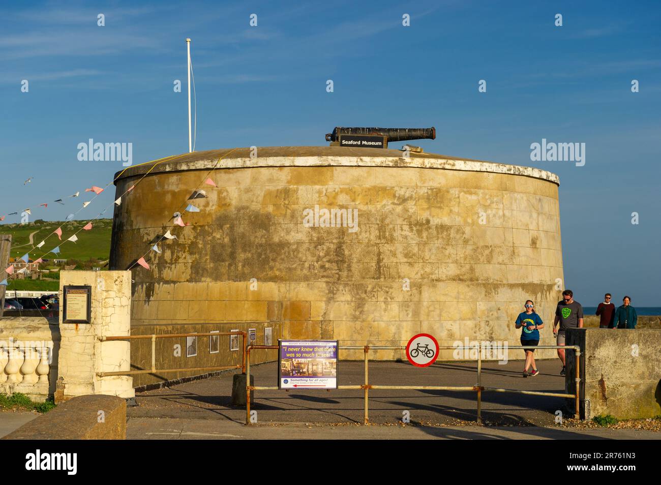 Seaford Museum à Seaford Beach, East Sussex, Angleterre Banque D'Images