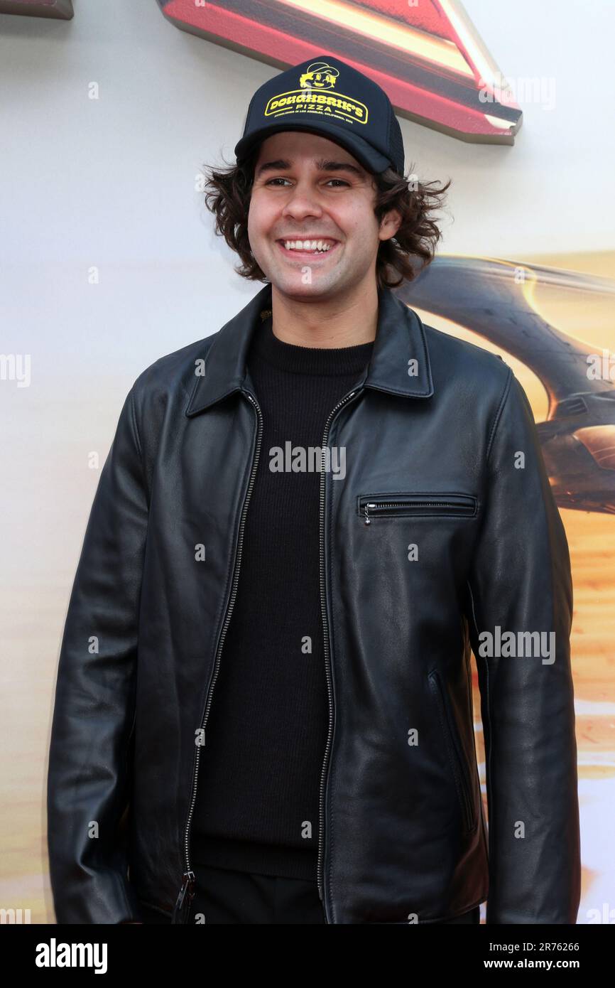 LOS ANGELES - 12 JUIN : David Dobrik à la première Flash de la cour d'Hollywood d'Ovation sur 12 juin 2023 à Los Angeles, CA Banque D'Images