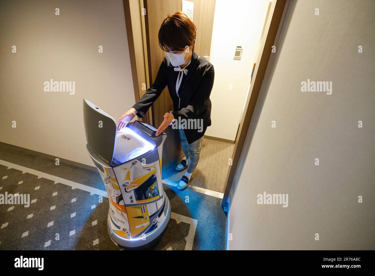 ROBOTS À TOKYO Banque D'Images