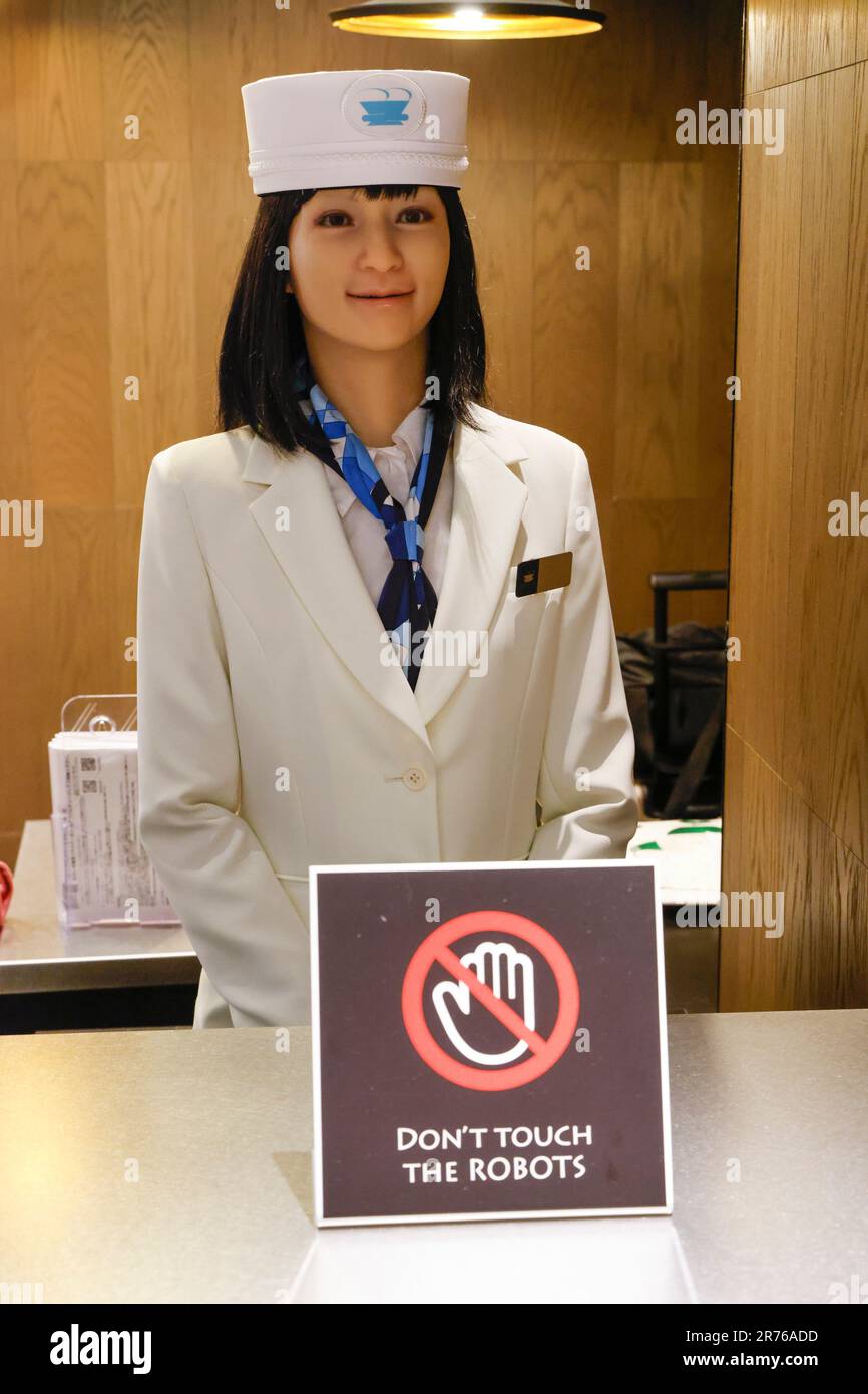 ROBOTS À TOKYO Banque D'Images