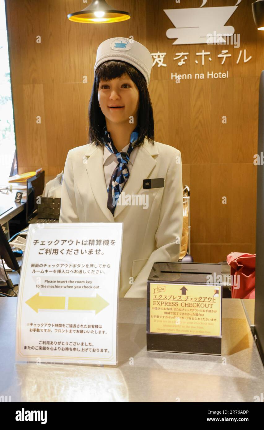 ROBOTS À TOKYO Banque D'Images