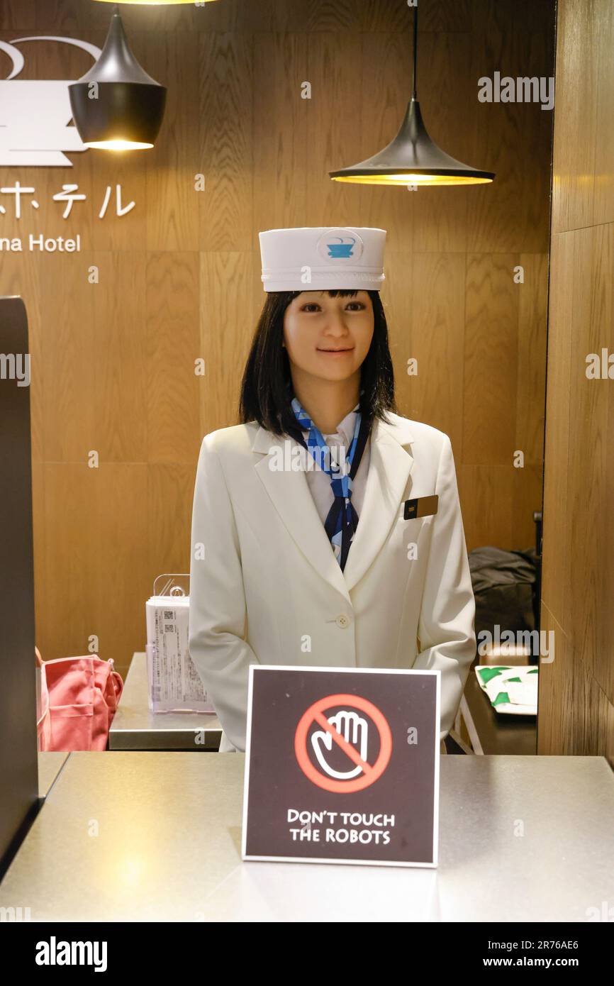 ROBOTS À TOKYO Banque D'Images