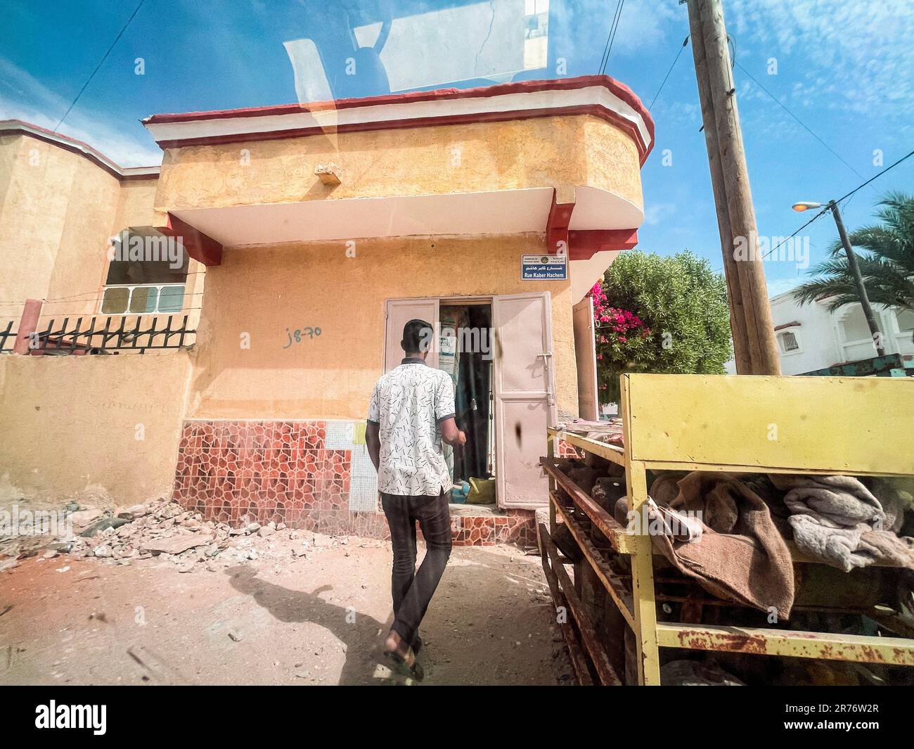 Mauritanie, Nouakchott, vie quotidienne Banque D'Images