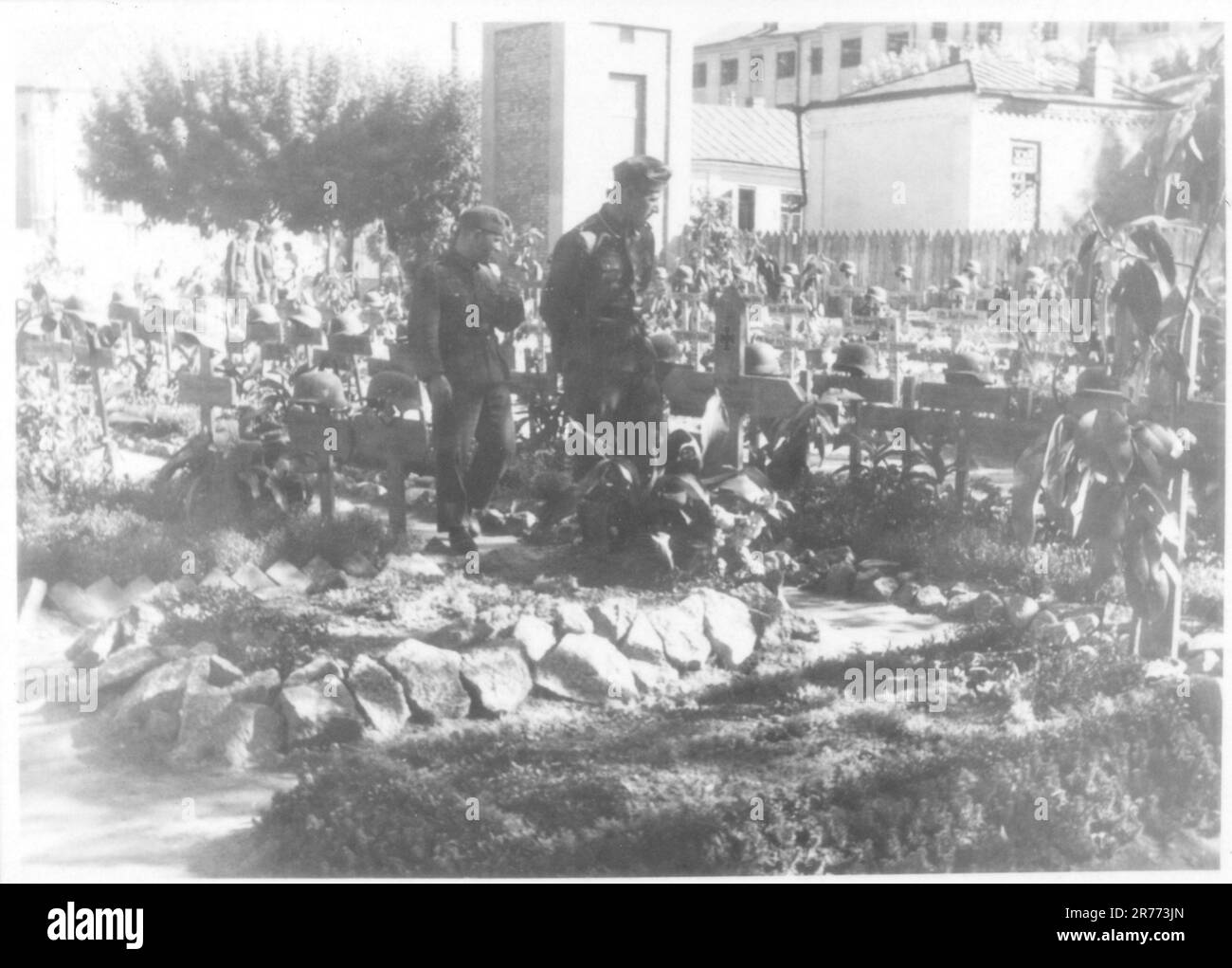Cimetière militaire allemand à Berditschew. Cimetière militaire