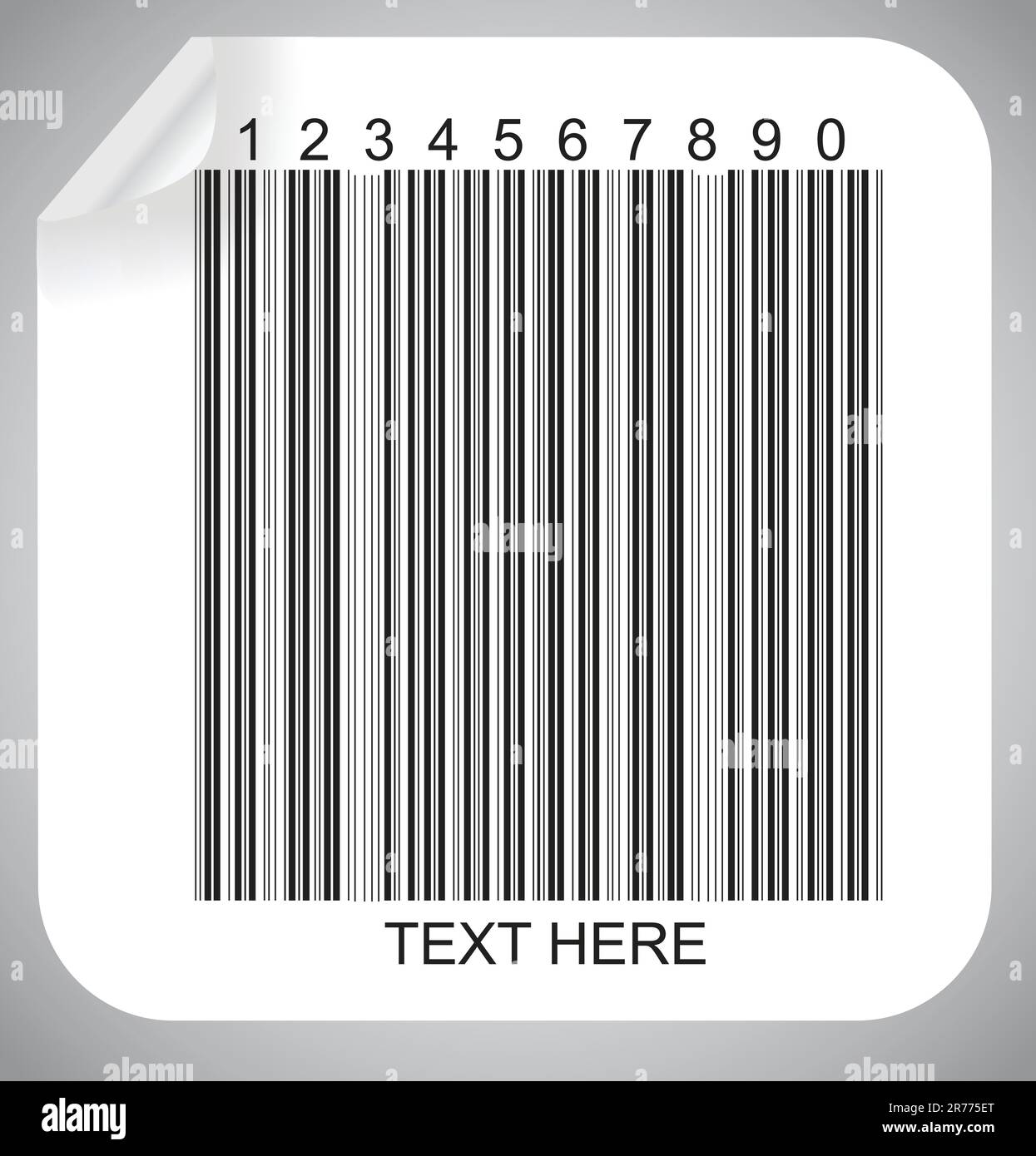 Code à barres Illustration de Vecteur