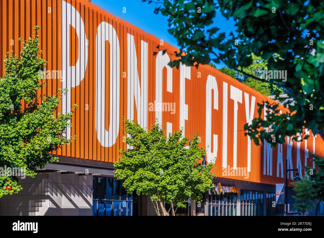 Ponce City Market, un populaire développement à usages mixtes à Atlanta, en Géorgie. (ÉTATS-UNIS) Banque D'Images